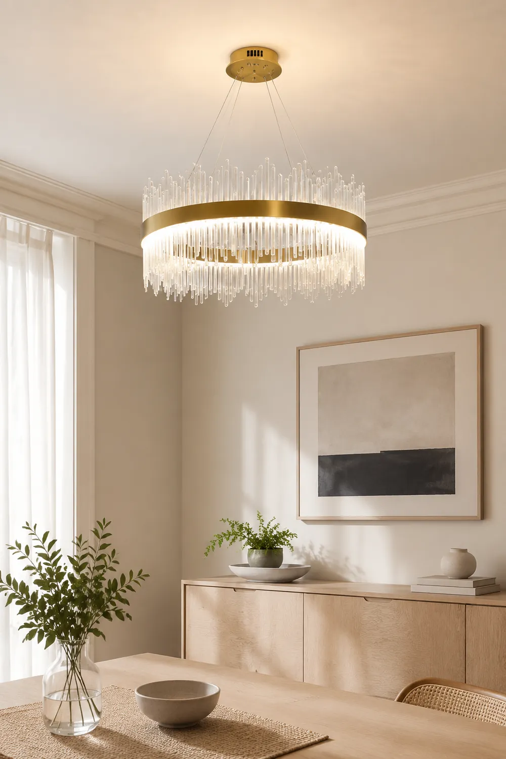 Marilyn Moderne Luxuriöse Kristall Kronleuchter, ∅50CM - Lumpaz