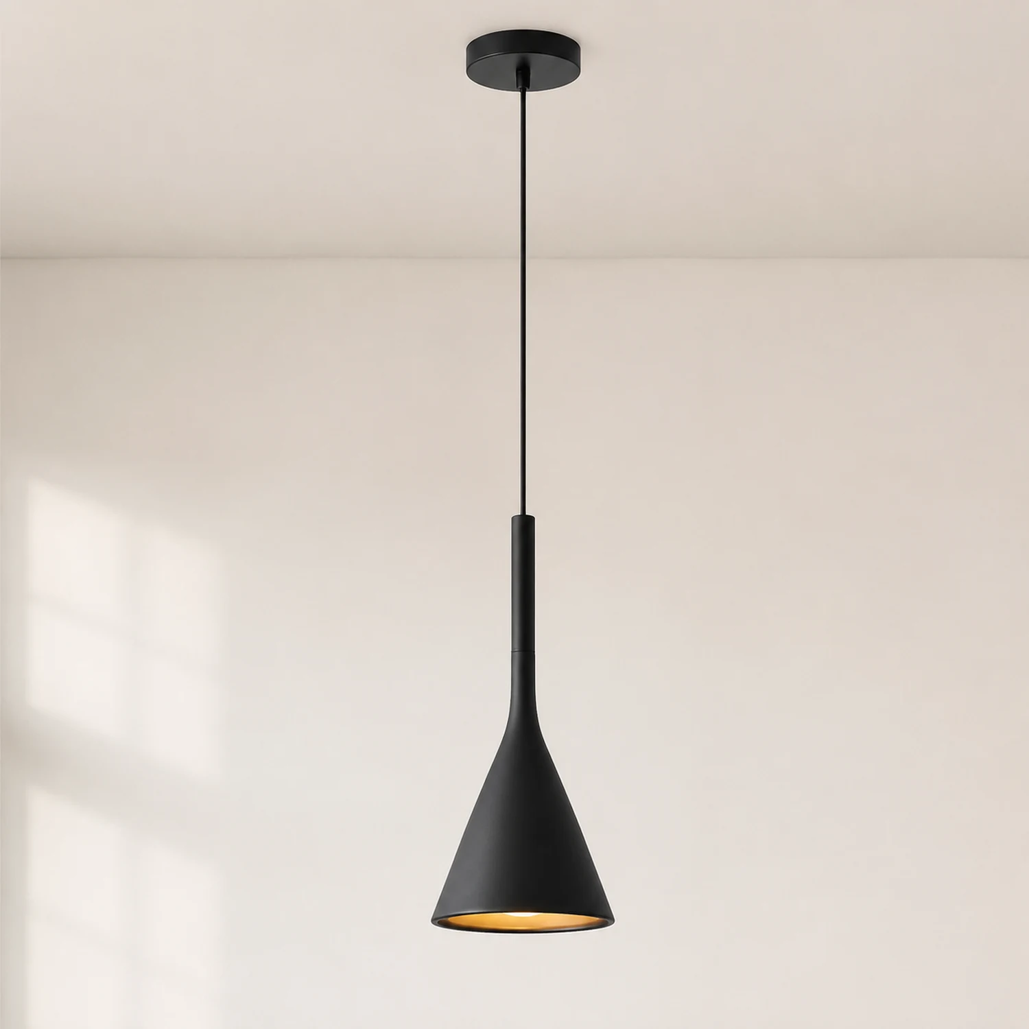 Morandi Nordische Moderne LED Pendelleuchte, Schwarz - Lumpaz