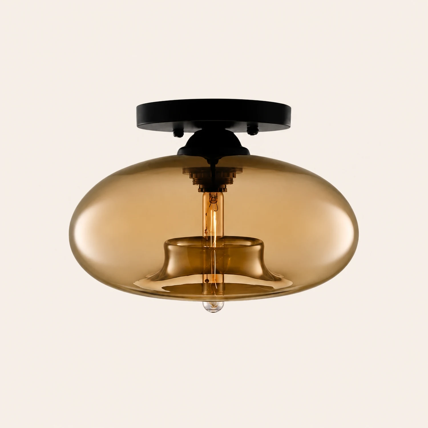 Sanna Industriell Deckenleuchte, 5 Farben, ∅30CM - Lumpaz