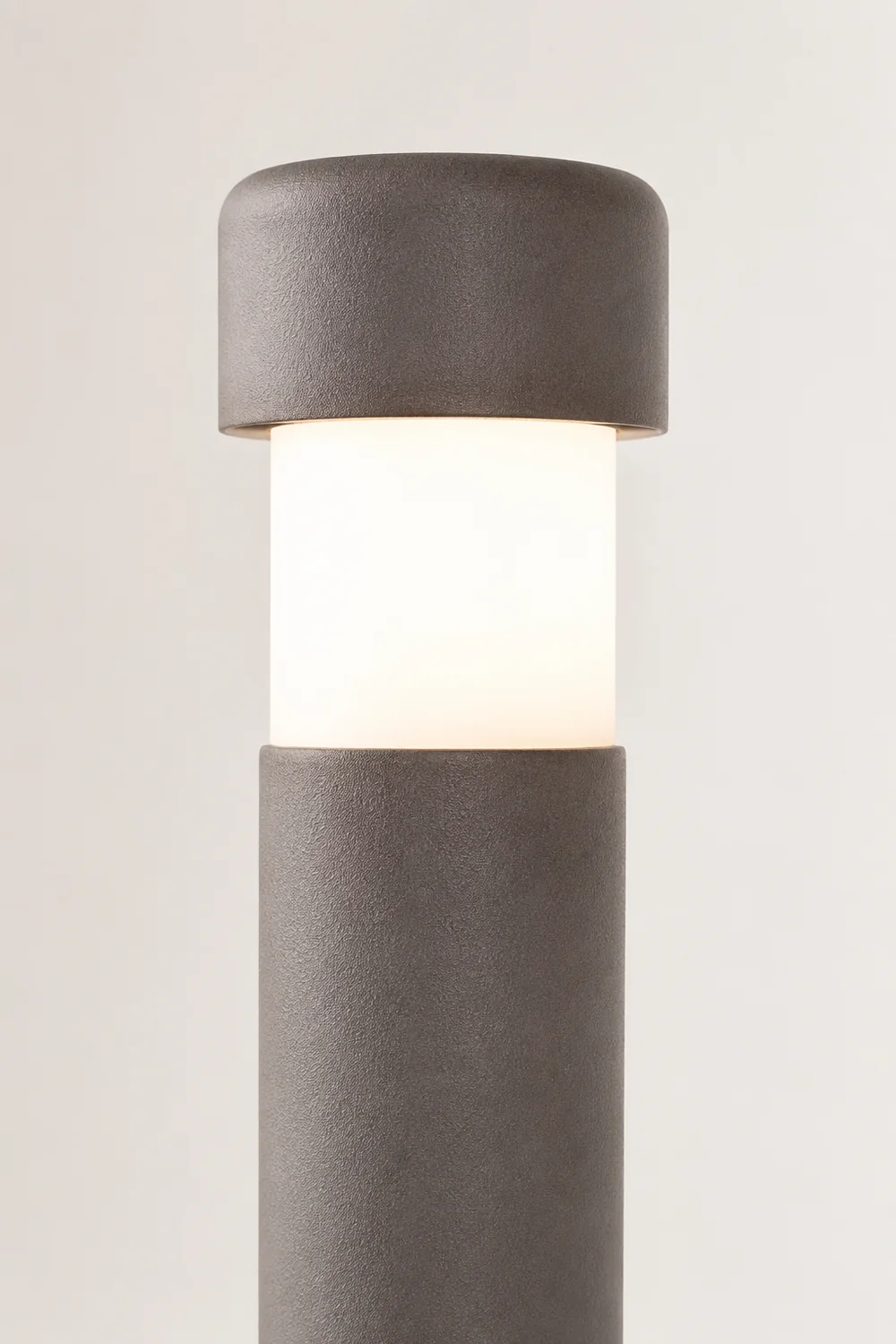 Orr Minimalistisch Außen-Pollerleuchte Grau, ∅15CM - Lumpaz