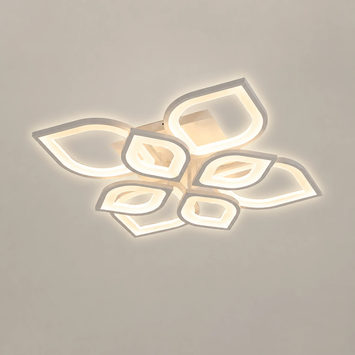 Hana Deckenleuchte Blatt, 4/6/8/15-flammig - Lumpaz