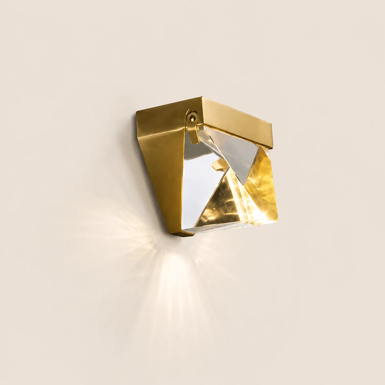 Orr Diamantform Außenwandleuchte, 14CM Lang - Lumpaz