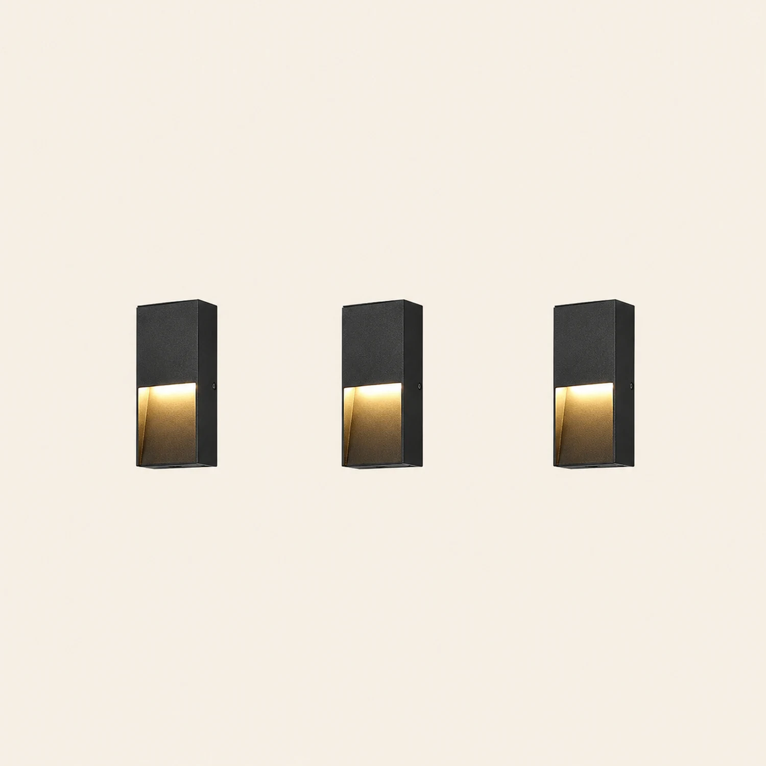 Orr Außen-Treppenleuchte, Minimalistisch, Höhe 9CM/11CM/12CM - Lumpaz