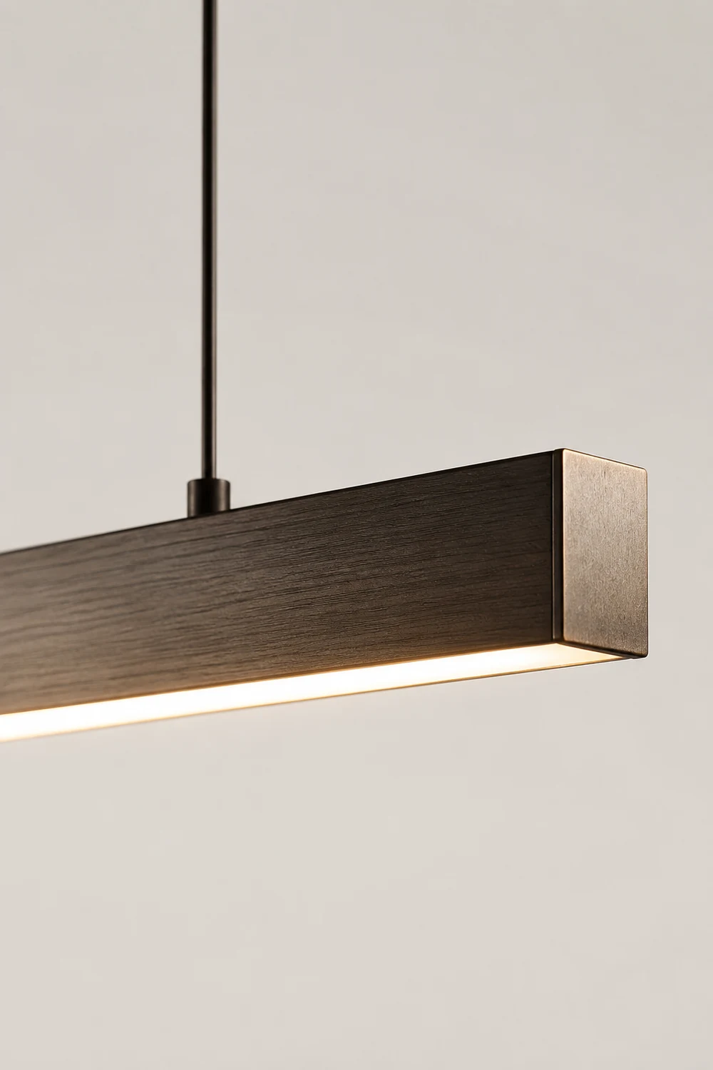 Edge Moderne einfache lineare LED Pendelleuchte, L 80/150CM - Lumpaz