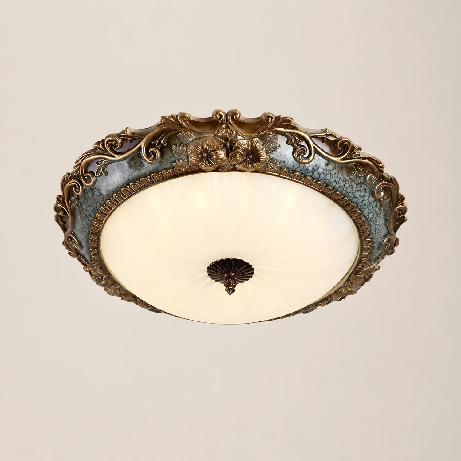 Eryn Deckenleuchte, Messing & Harz , ∅30/40/50CM - Lumpaz