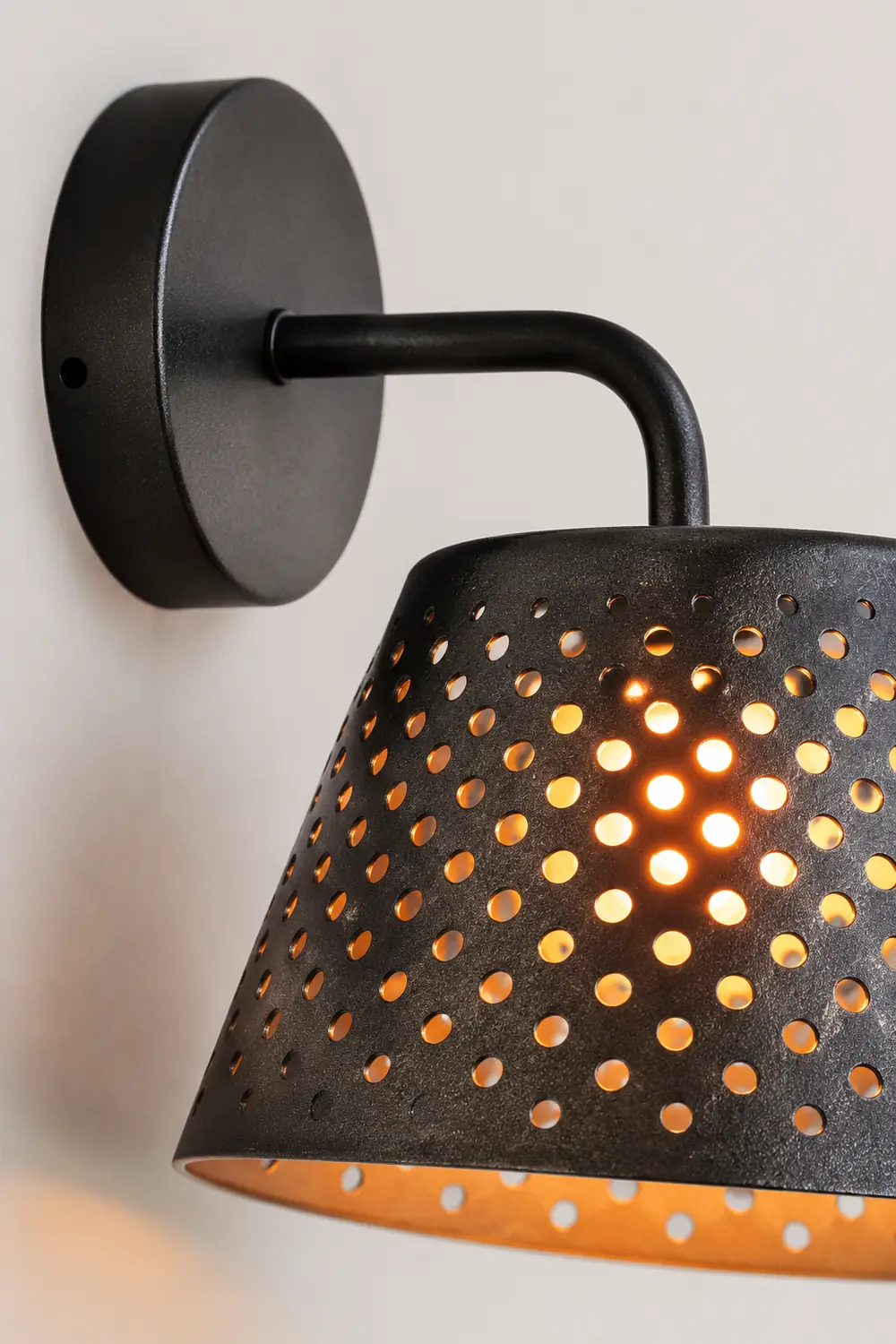 Carins Außenwandleuchte, Metall, ∅20CM - Lumpaz