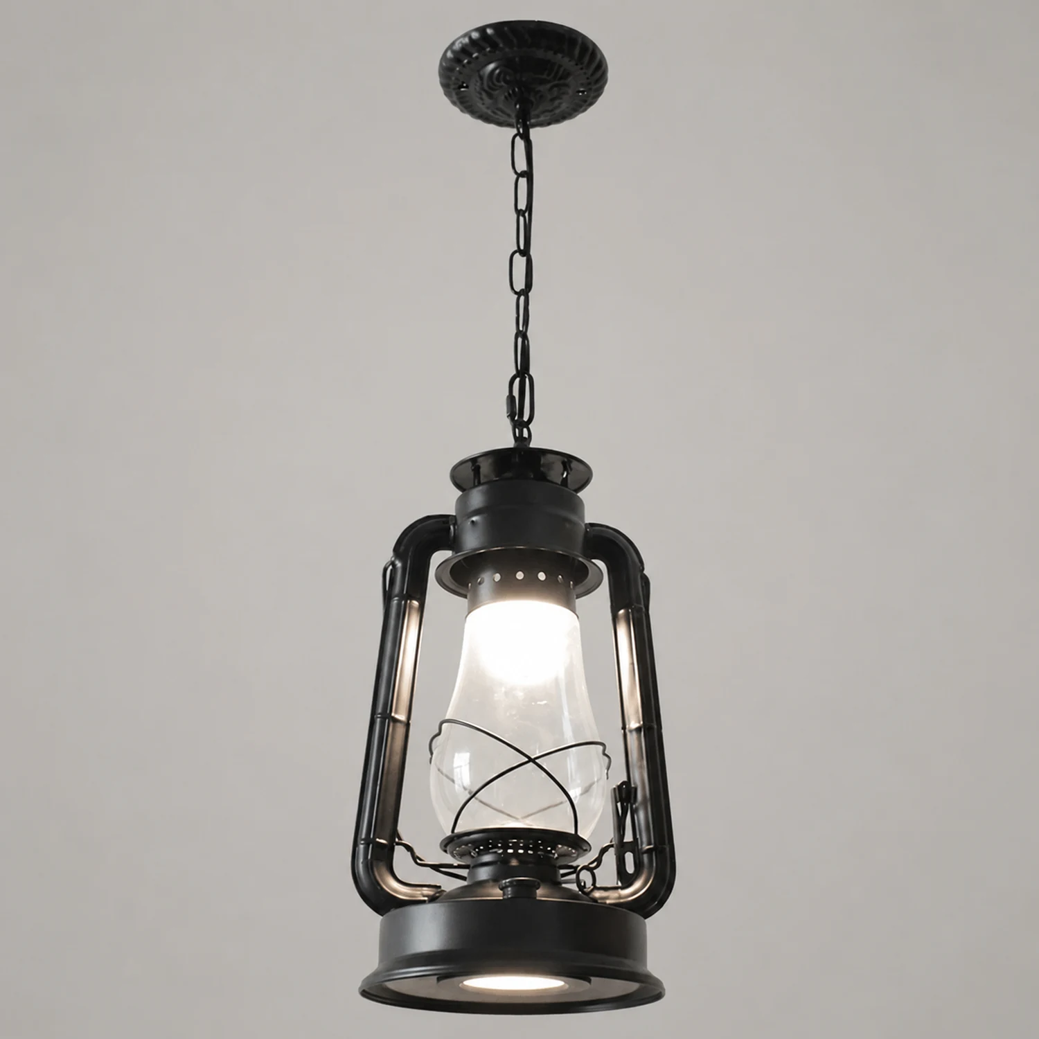 Alessio Pendelleuchte Kerosin, 3 Farben, 4 Stile, ∅18CM/22CM - Lumpaz
