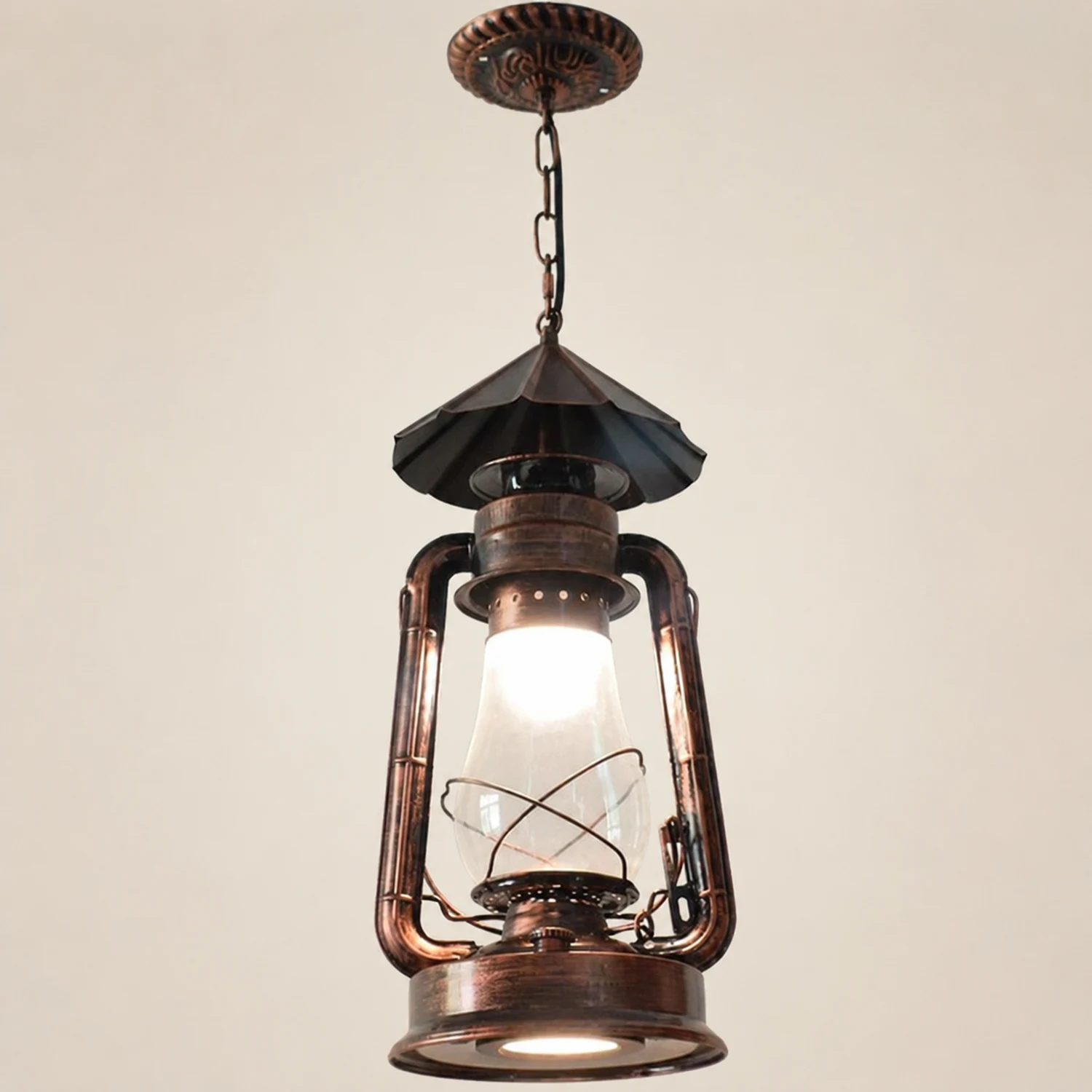 Alessio Pendelleuchte Kerosin, 3 Farben, 4 Stile, ∅18CM/22CM - Lumpaz