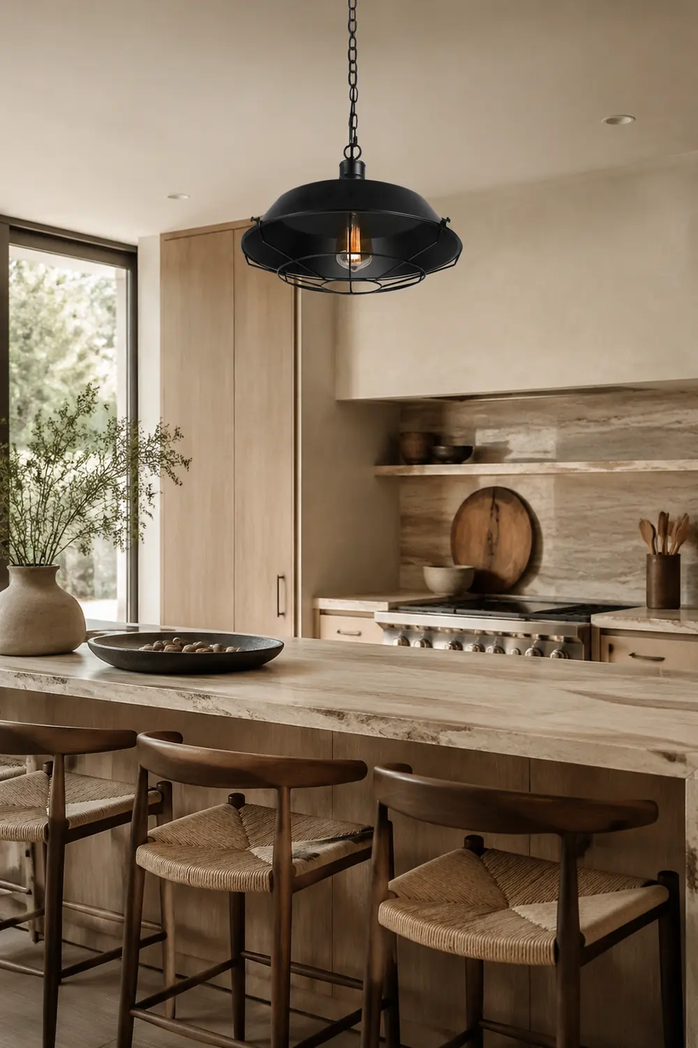 Alessio Antik Pendelleuchre, ∅25/35/45CM - Lumpaz