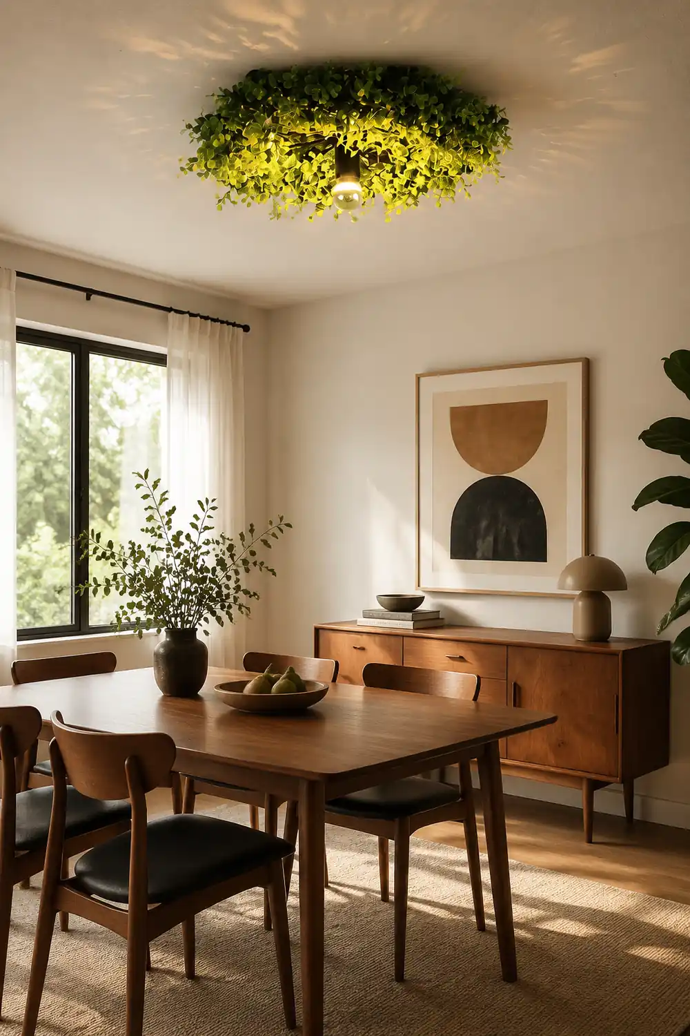Nest Deckenleuchte, Pflanze, ∅45CM - Lumpaz