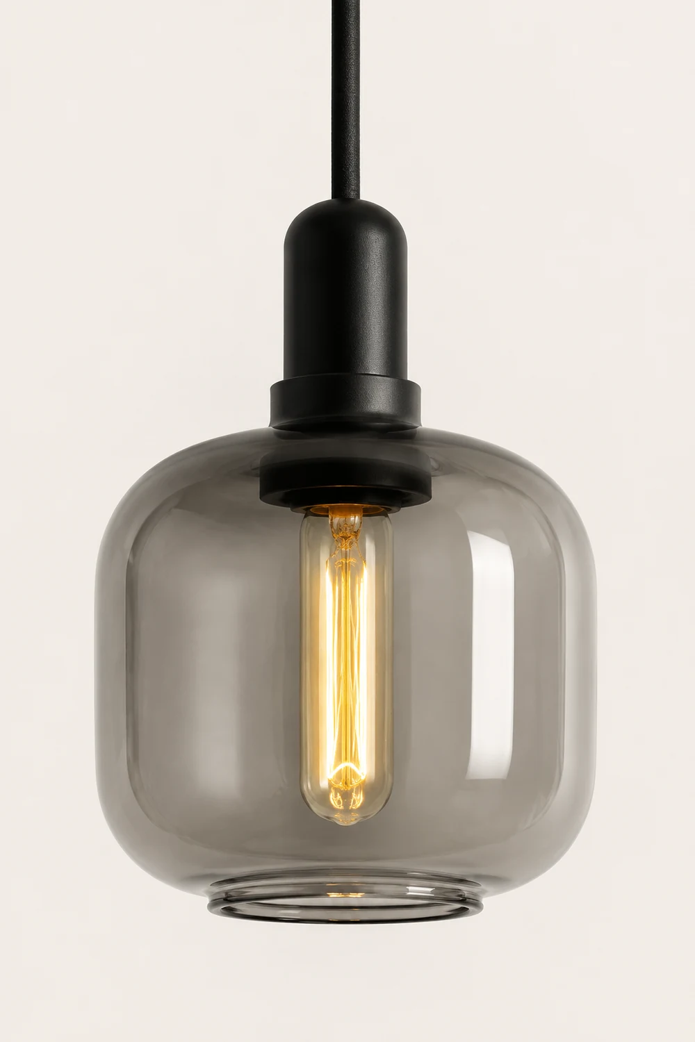 Hailie Pendelleuchte Zylinder, 2 Farben, ∅11CM/17CM - Lumpaz