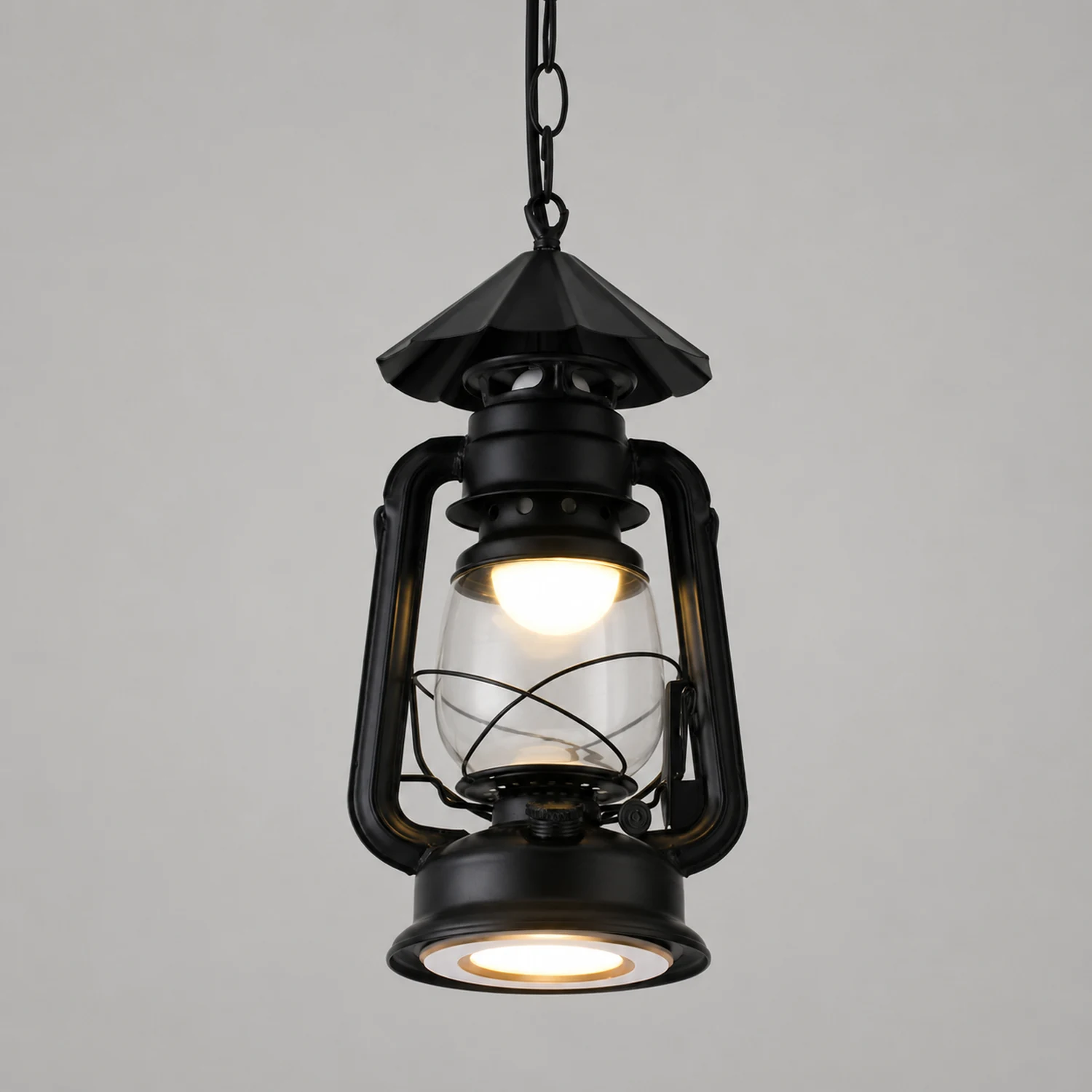 Alessio Pendelleuchte Kerosin, 3 Farben, 4 Stile, ∅18CM/22CM - Lumpaz