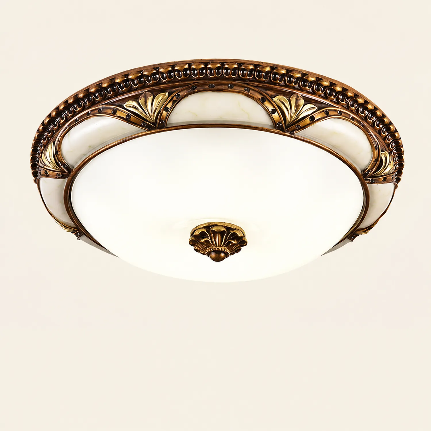 Alessio Retro Deckenleuchte Blumenform, ∅36/41/49CM - Lumpaz