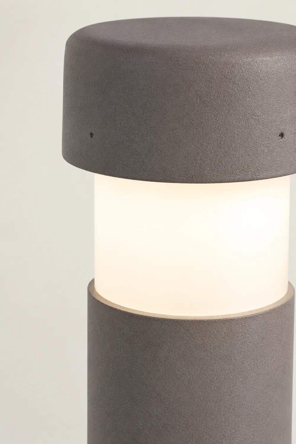 Orr Minimalistisch Außen-Pollerleuchte Grau, ∅15CM - Lumpaz