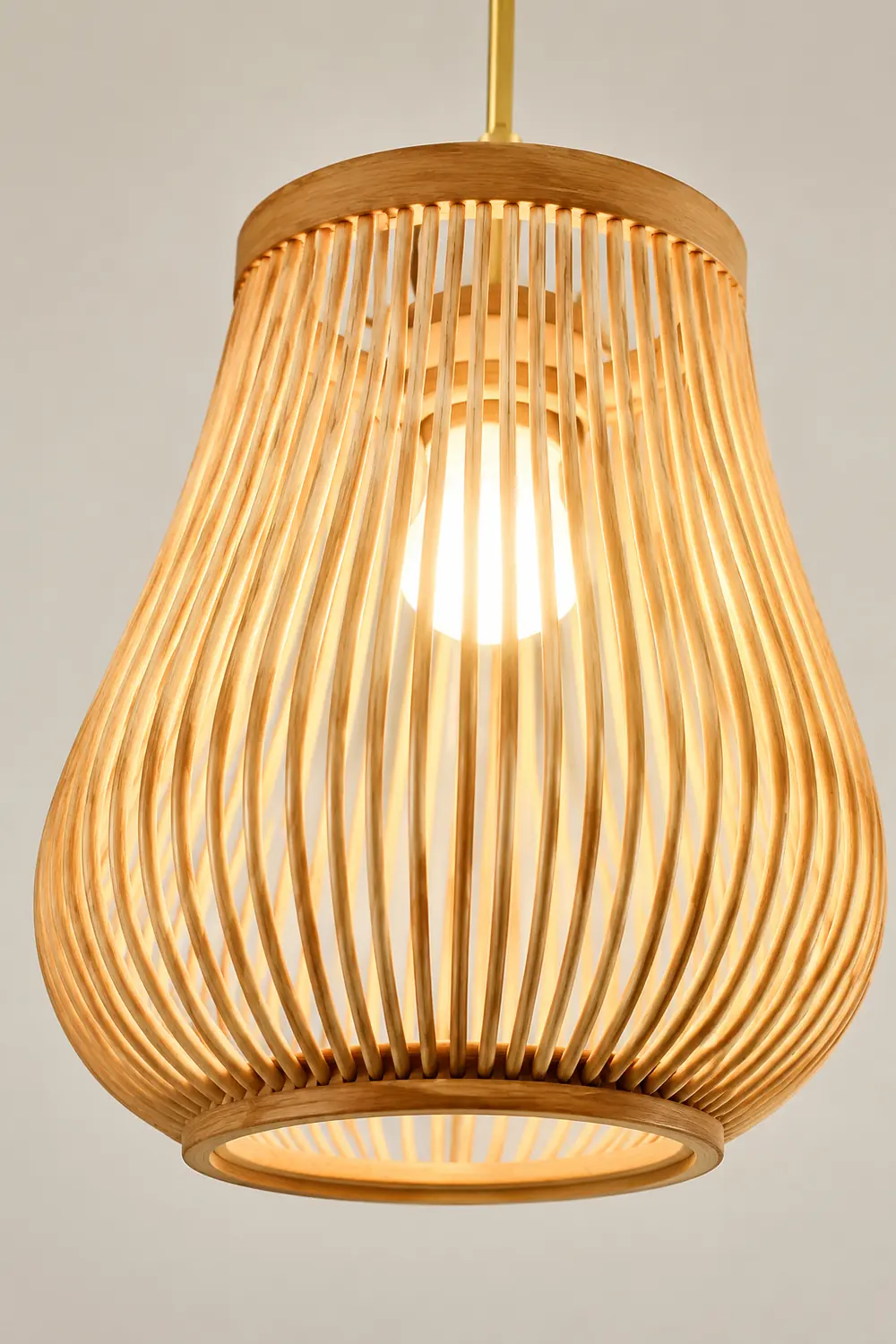 Muto Pendelleuchte Bambus, ∅18CM/20CM - Lumpaz