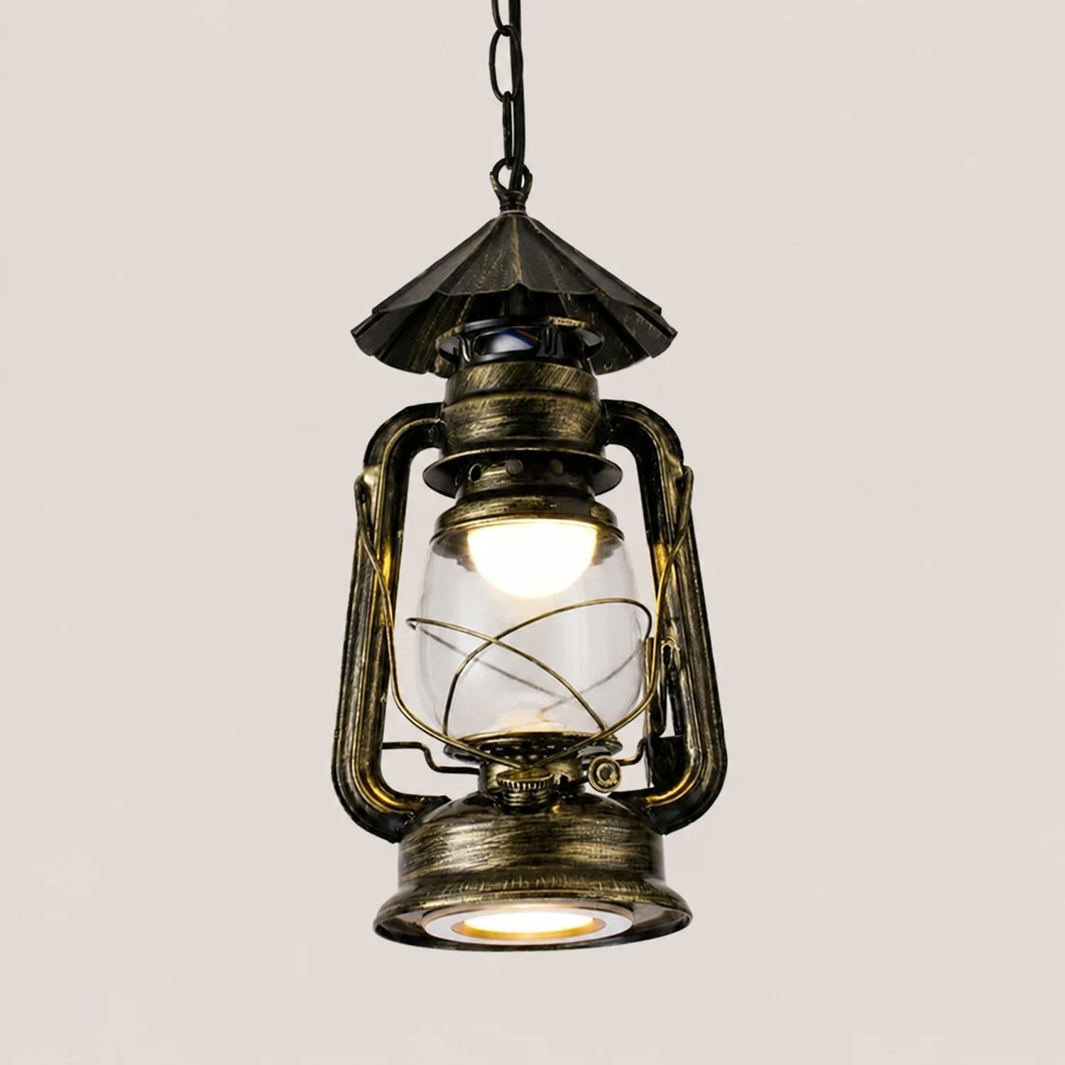 Alessio Pendelleuchte Kerosin, 3 Farben, 4 Stile, ∅18CM/22CM - Lumpaz