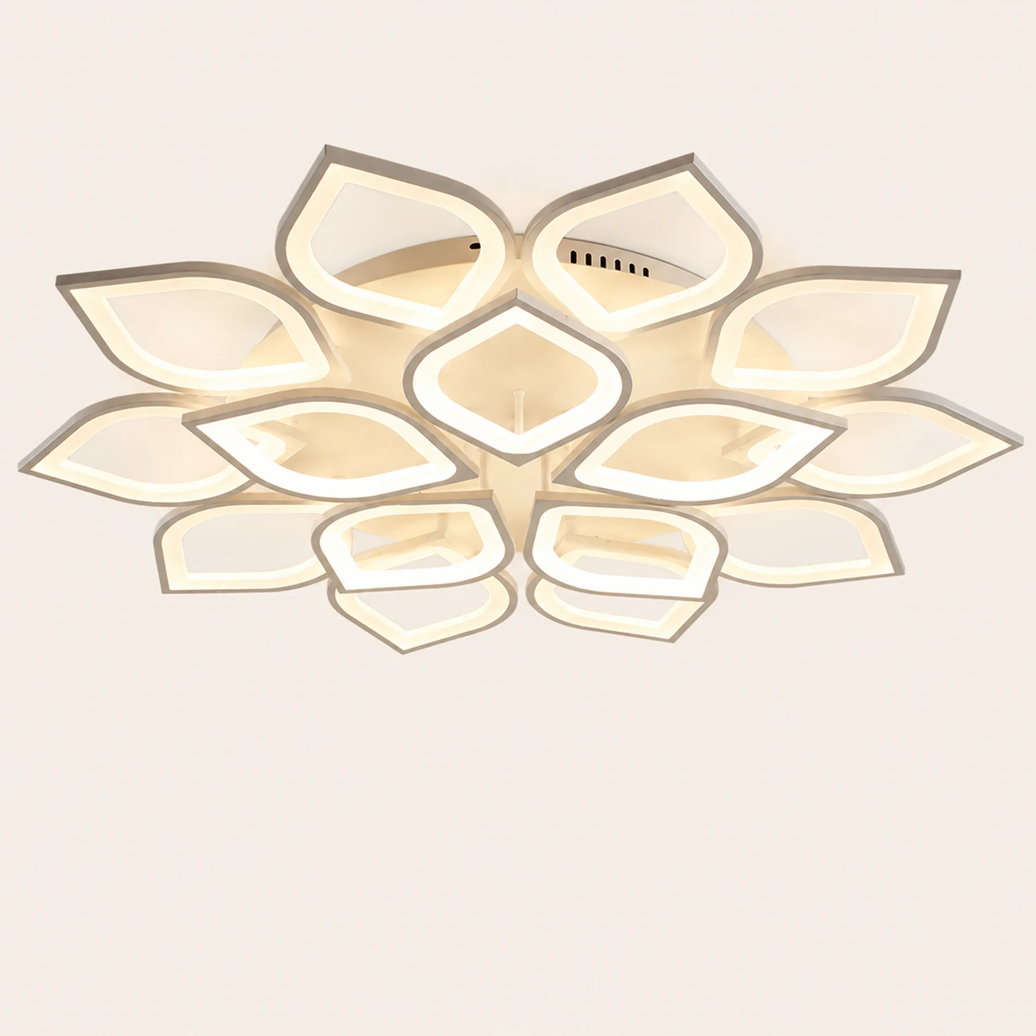 Hana Deckenleuchte Blatt, 4/6/8/15-flammig - Lumpaz