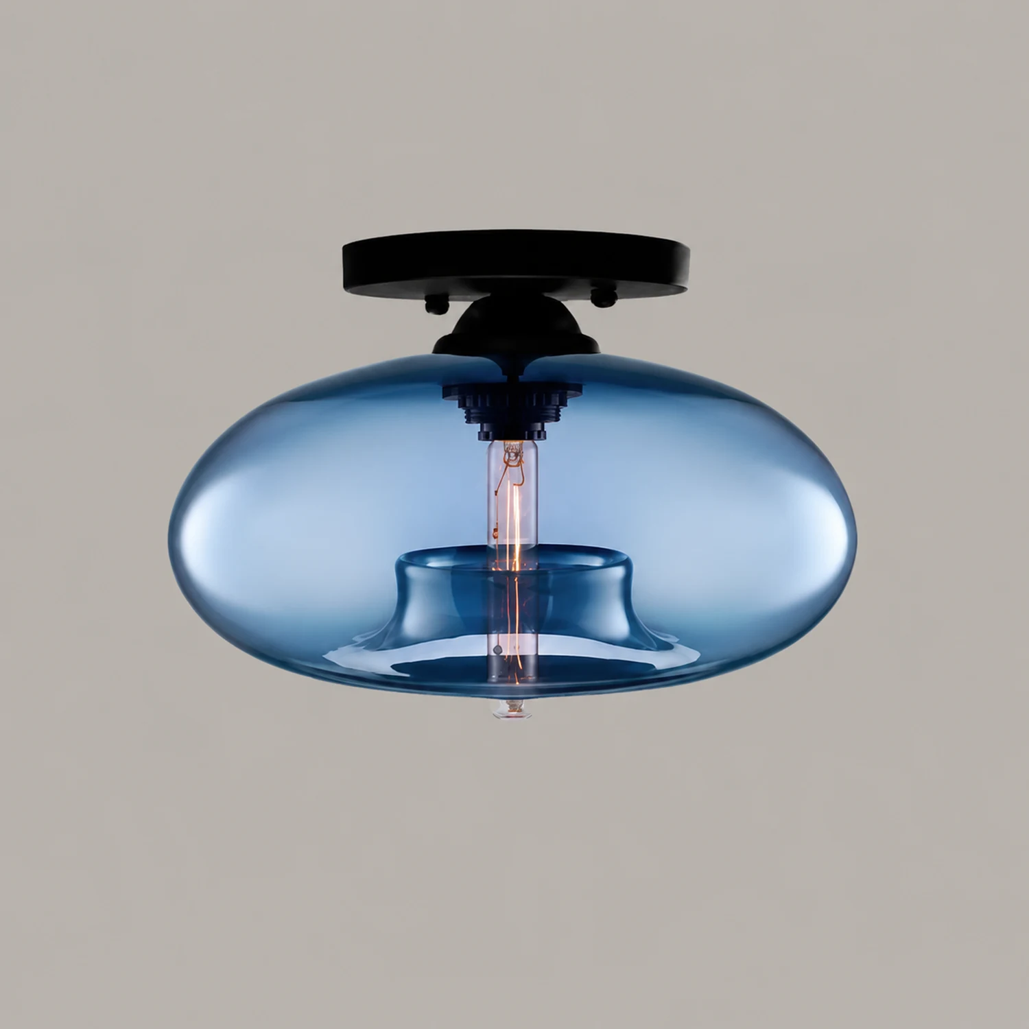 Sanna Industriell Deckenleuchte, 5 Farben, ∅30CM - Lumpaz