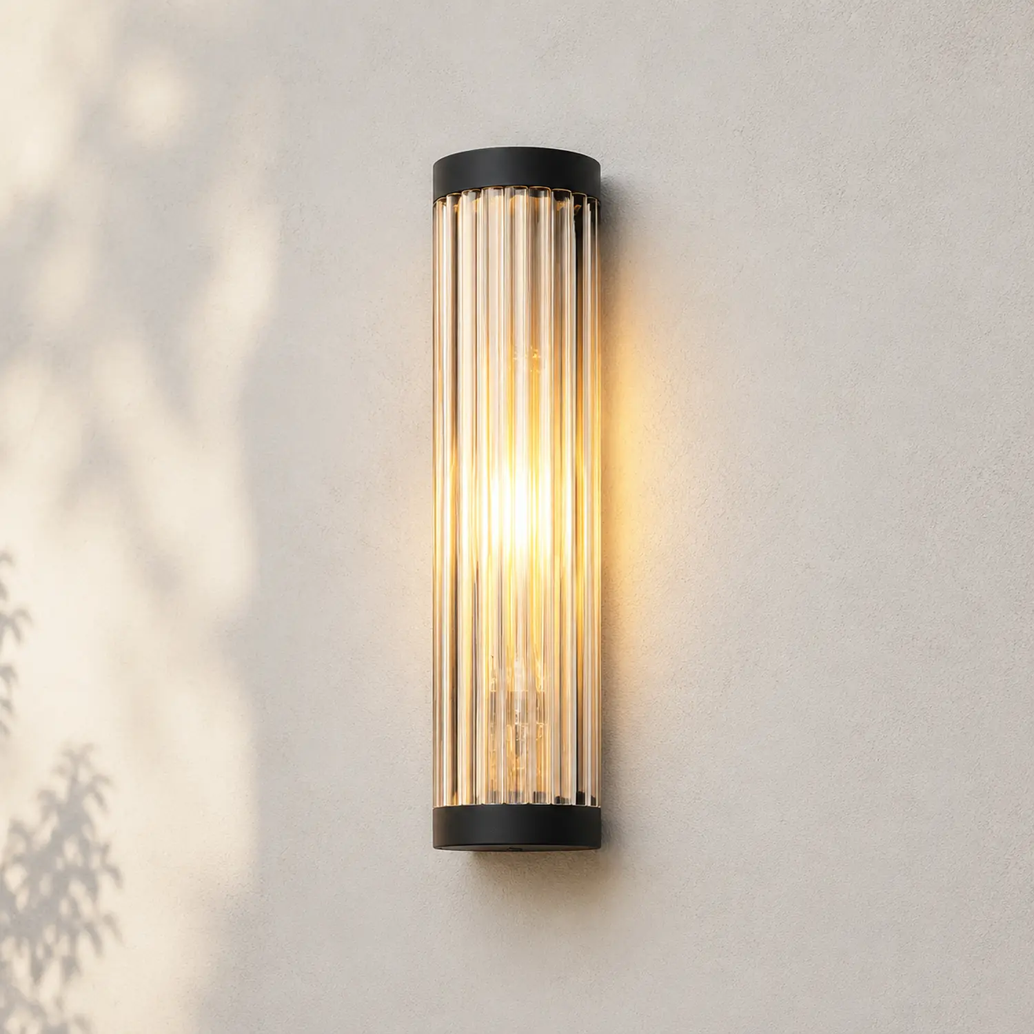Orr Außenwandleuchte Halbzylindrisch, 40CM/67CM Lang - Lumpaz