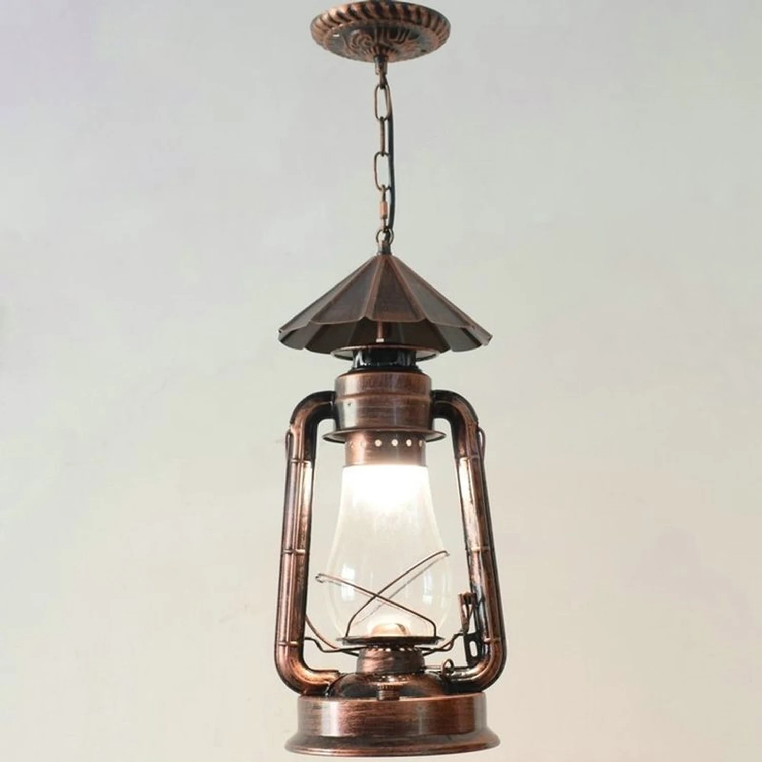 Alessio Pendelleuchte Kerosin, 3 Farben, 4 Stile, ∅18CM/22CM - Lumpaz
