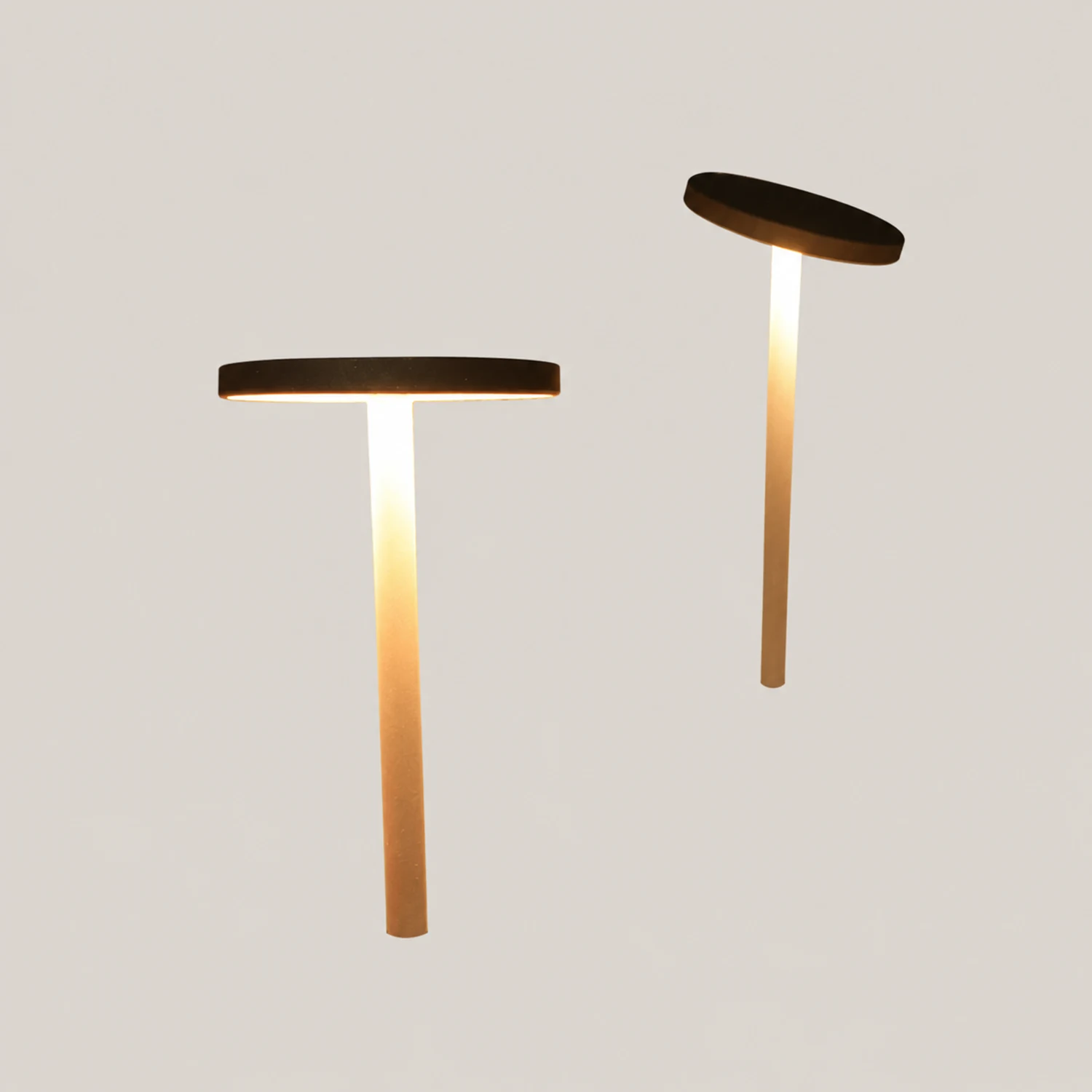 Orr Außensockelleuchte, Pilzförmig, Solar, 39/55/79/120CM Lang - Lumpaz