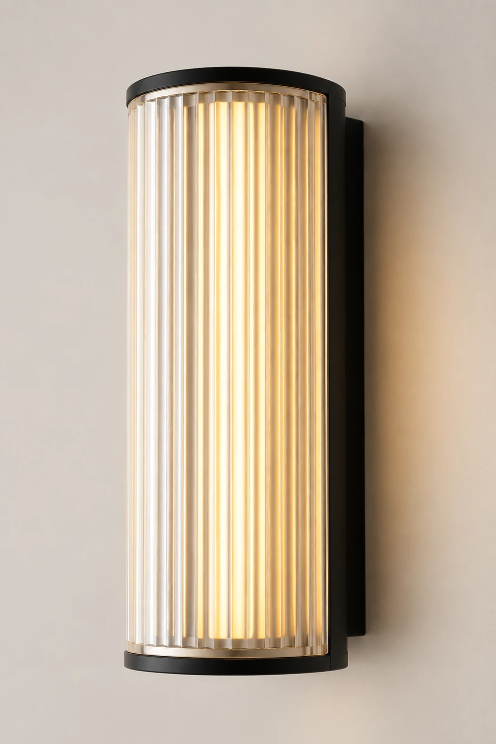 Orr Halbzylinder Außenwandleuchte,  35CM/51CM/68CM/120CM Lang - Lumpaz
