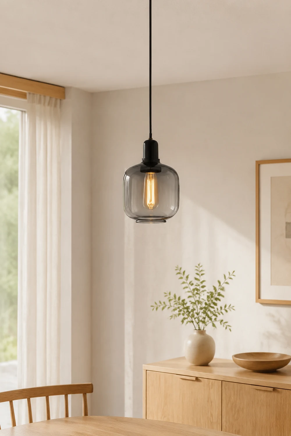 Hailie Pendelleuchte Zylinder, 2 Farben, ∅11CM/17CM - Lumpaz