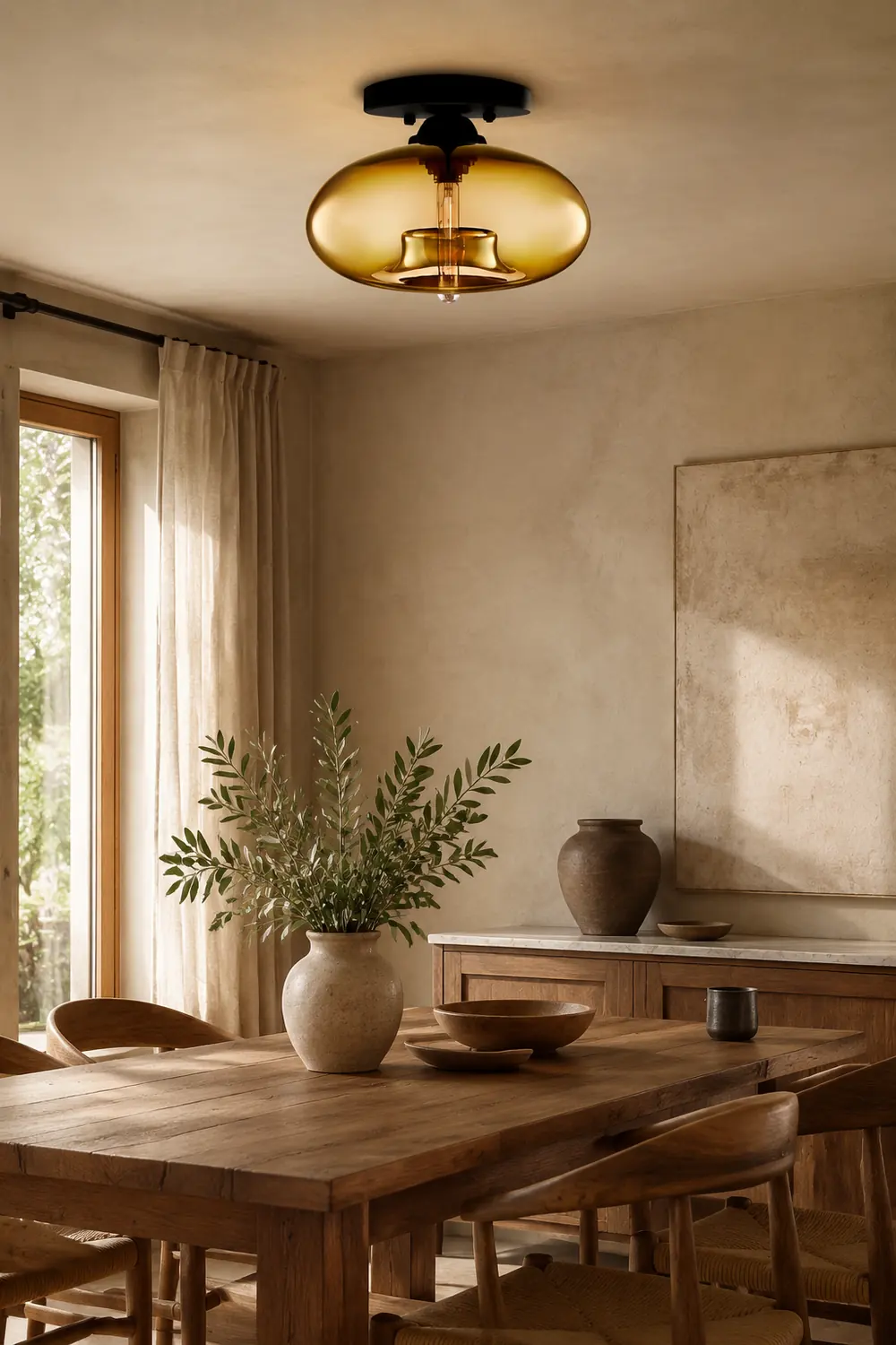 Sanna Industriell Deckenleuchte, 5 Farben, ∅30CM - Lumpaz
