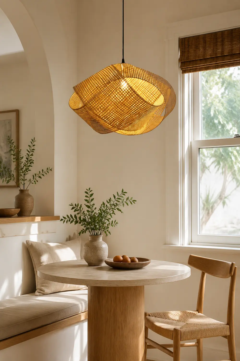 Ritta Pendelleuchte, Verdrehten Form, ∅41/50CM - Lumpaz