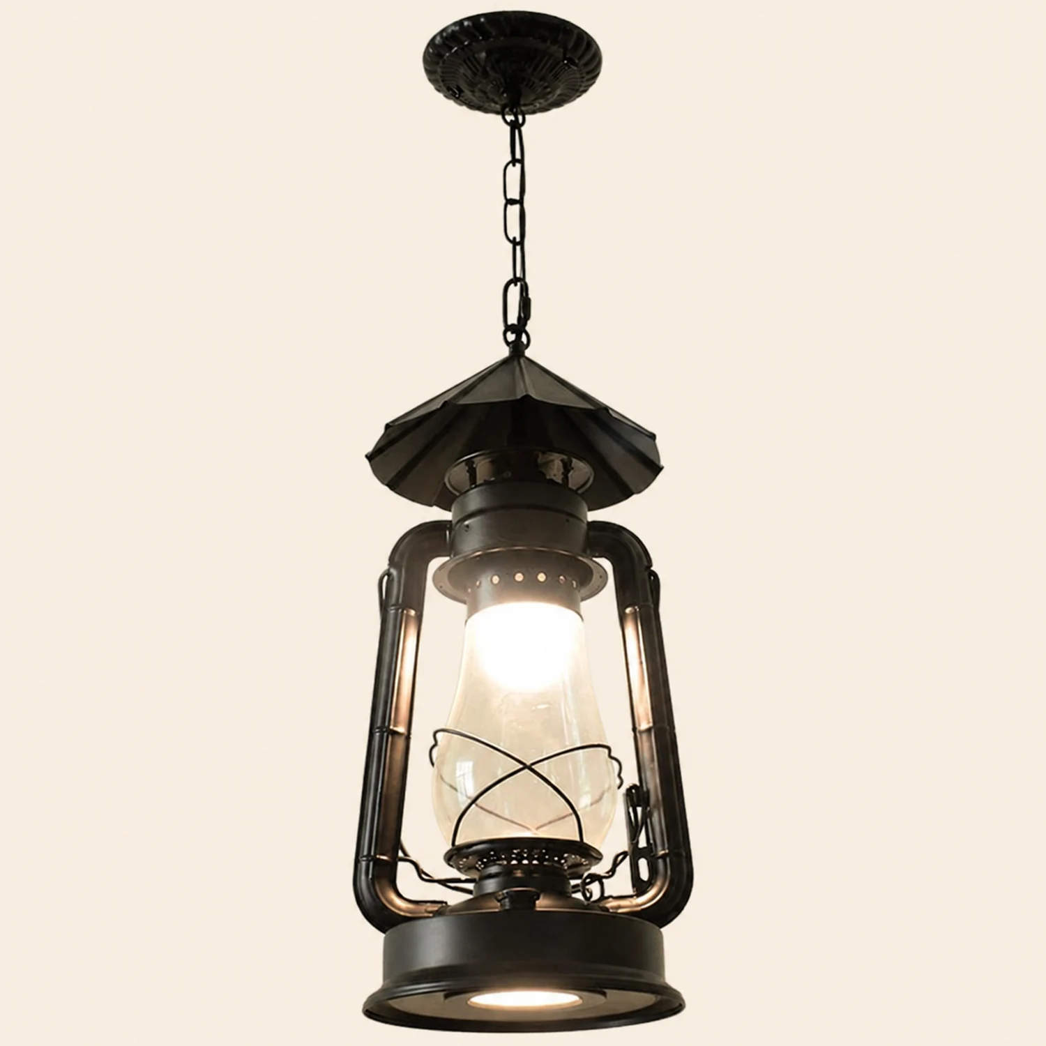 Alessio Pendelleuchte Kerosin, 3 Farben, 4 Stile, ∅18CM/22CM - Lumpaz