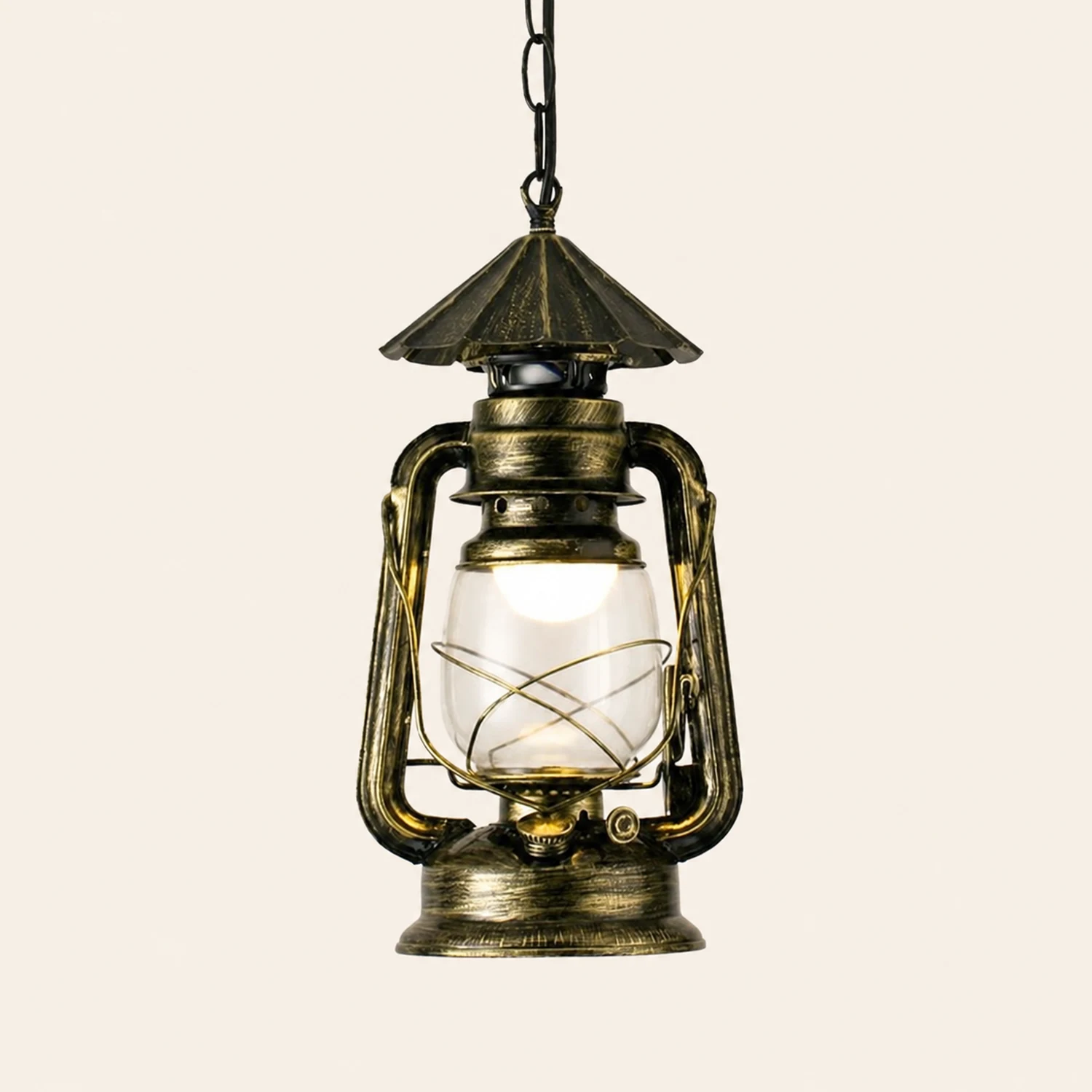 Alessio Pendelleuchte Kerosin, 3 Farben, 4 Stile, ∅18CM/22CM - Lumpaz