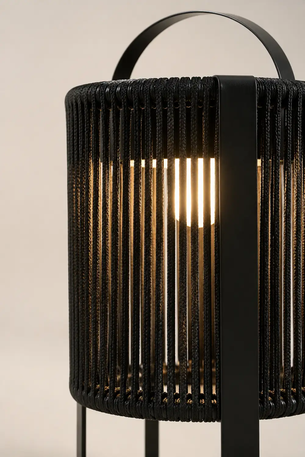 Orr Außenwandleuchte Schwarz, Solar, Höhe 26/40CM - Lumpaz