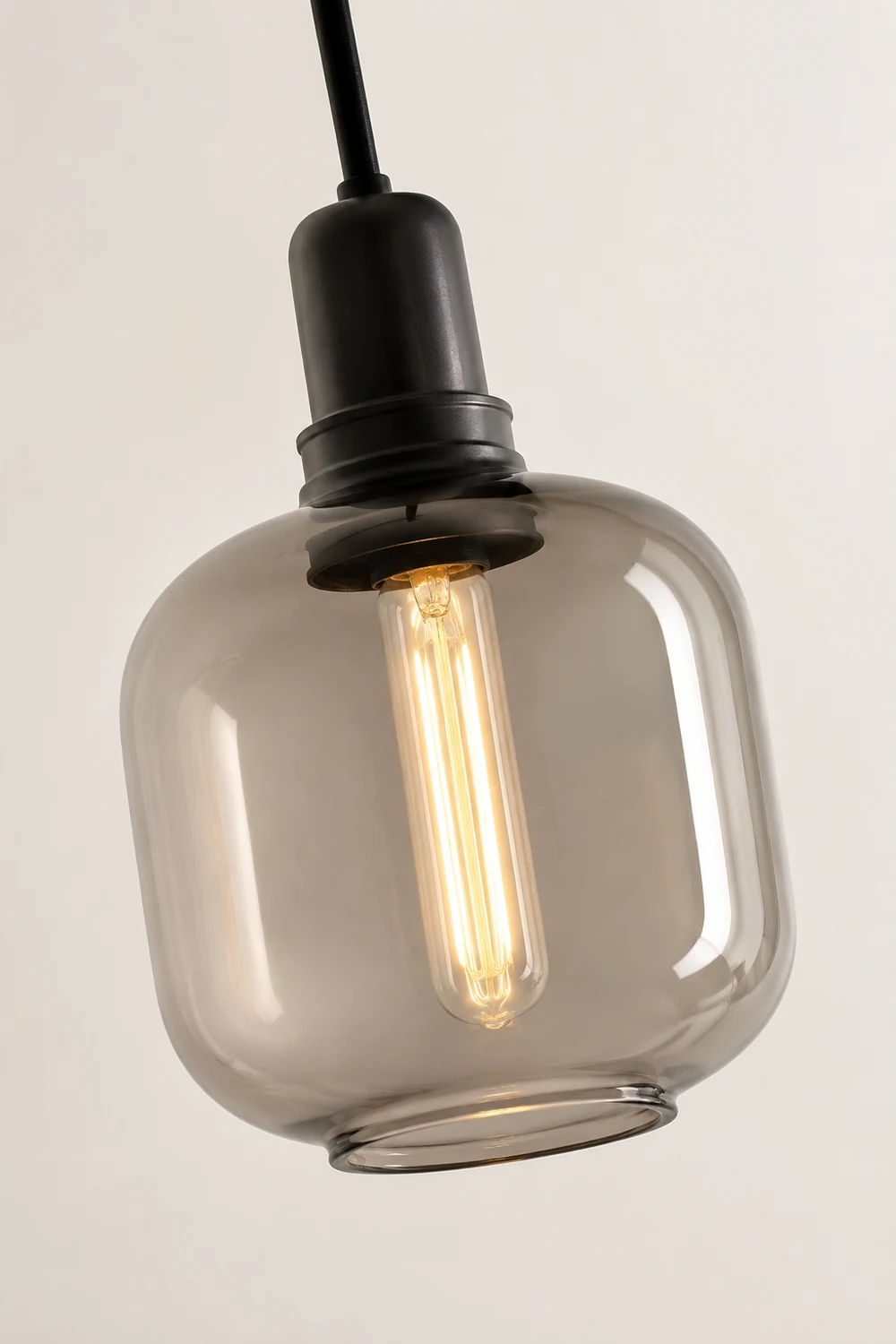 Hailie Pendelleuchte Zylinder, 2 Farben, ∅11CM/17CM - Lumpaz