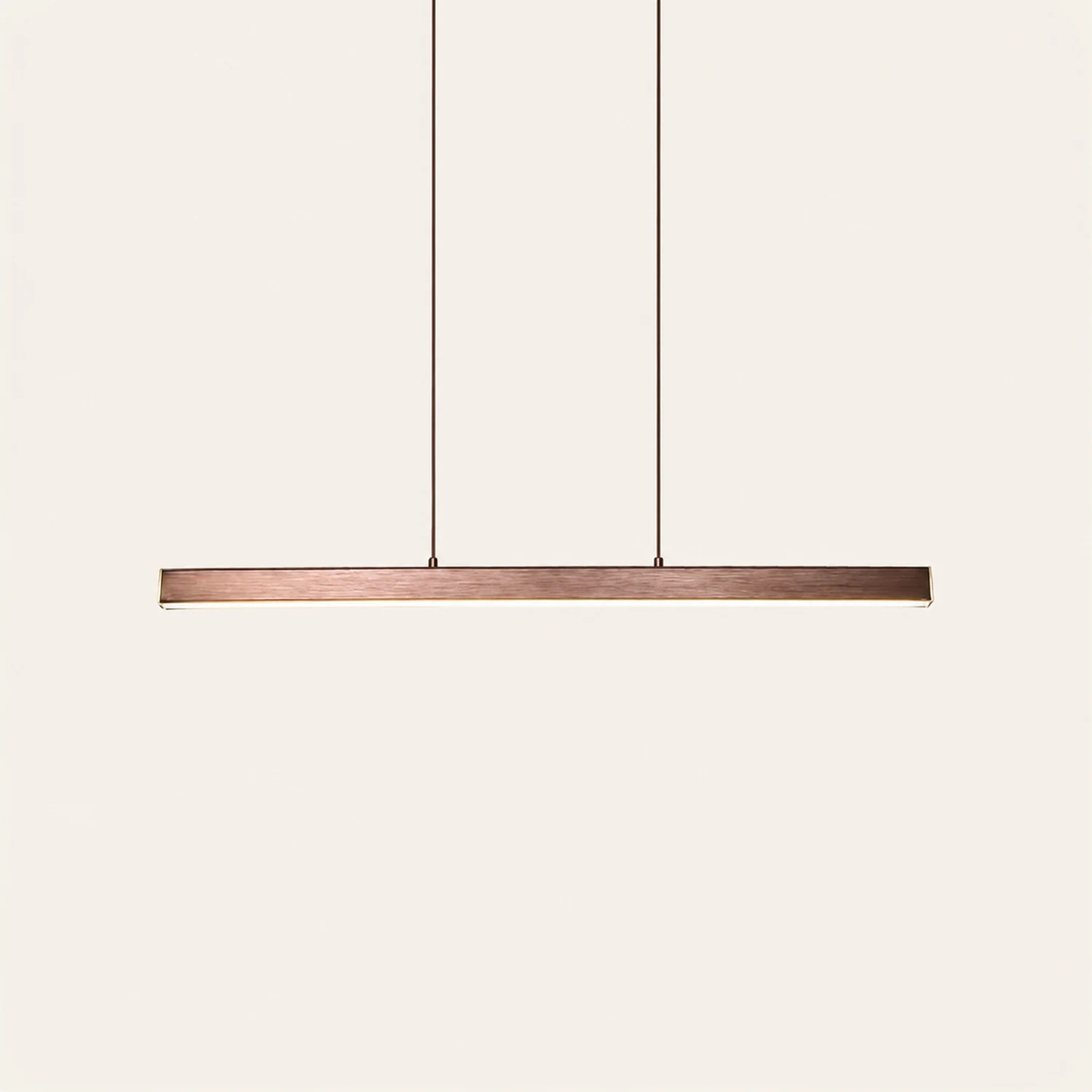 Edge Moderne einfache lineare LED Pendelleuchte, L 80/150CM - Lumpaz