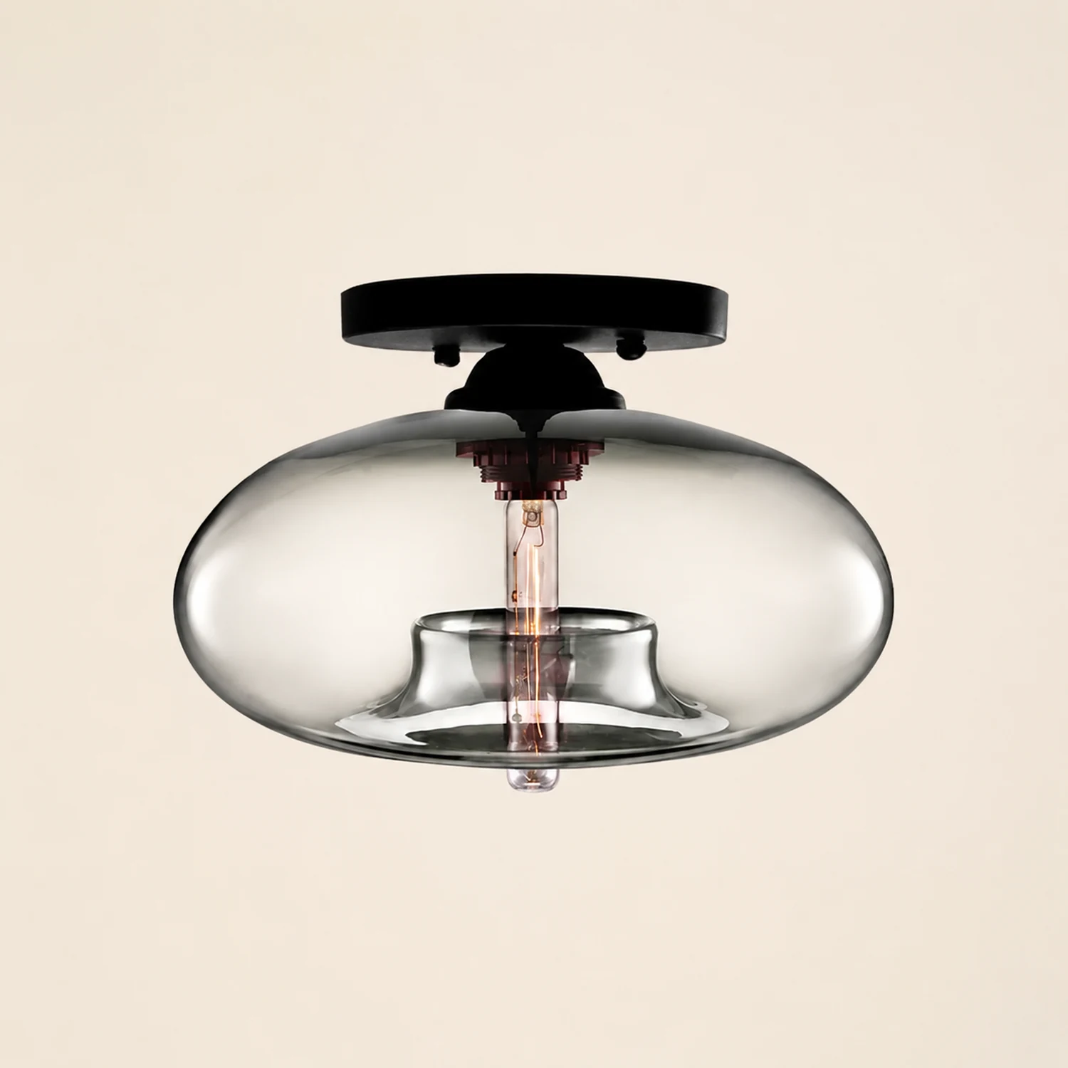 Sanna Industriell Deckenleuchte, 5 Farben, ∅30CM - Lumpaz