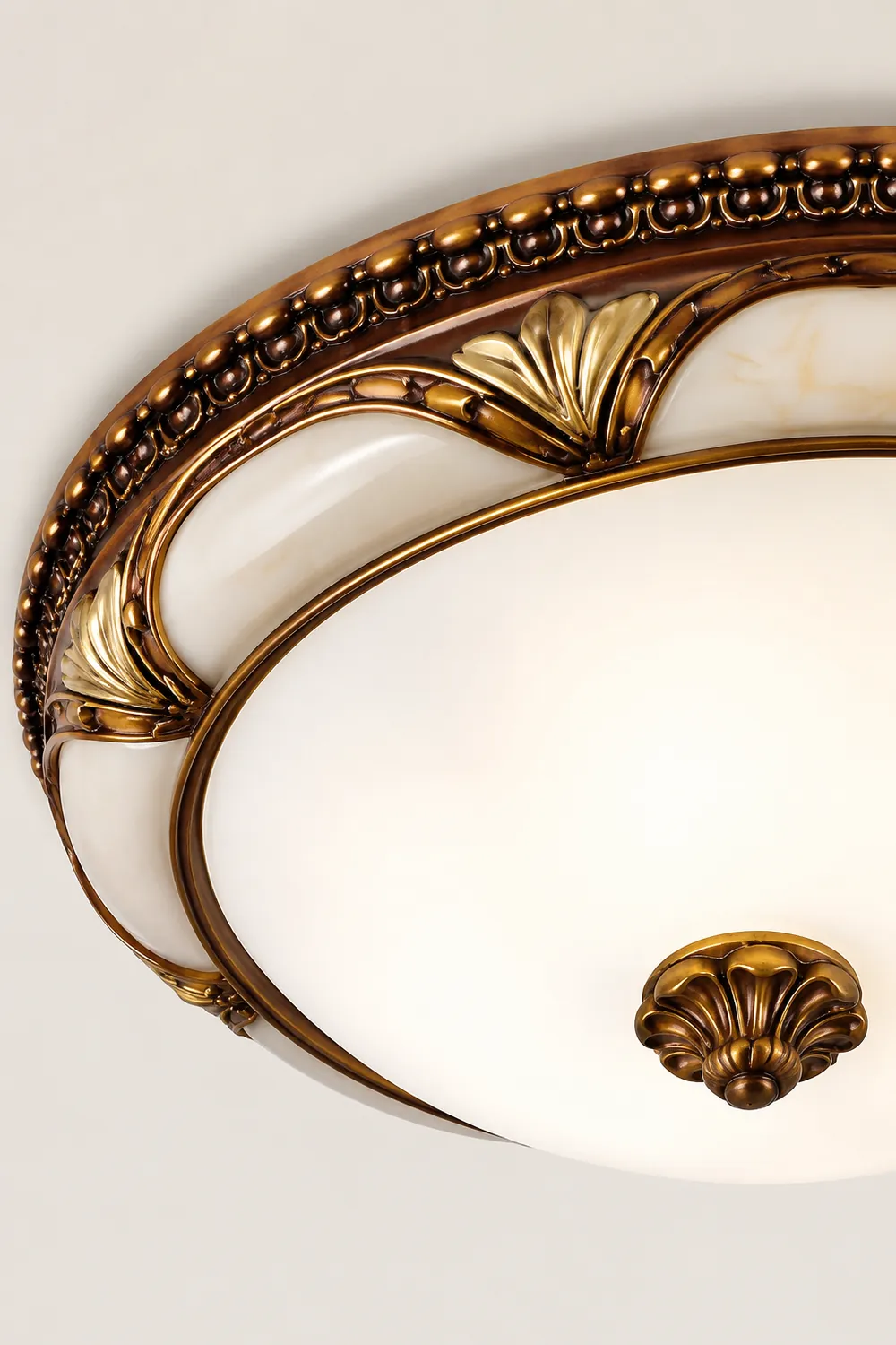 Alessio Retro Deckenleuchte Blumenform, ∅36/41/49CM - Lumpaz