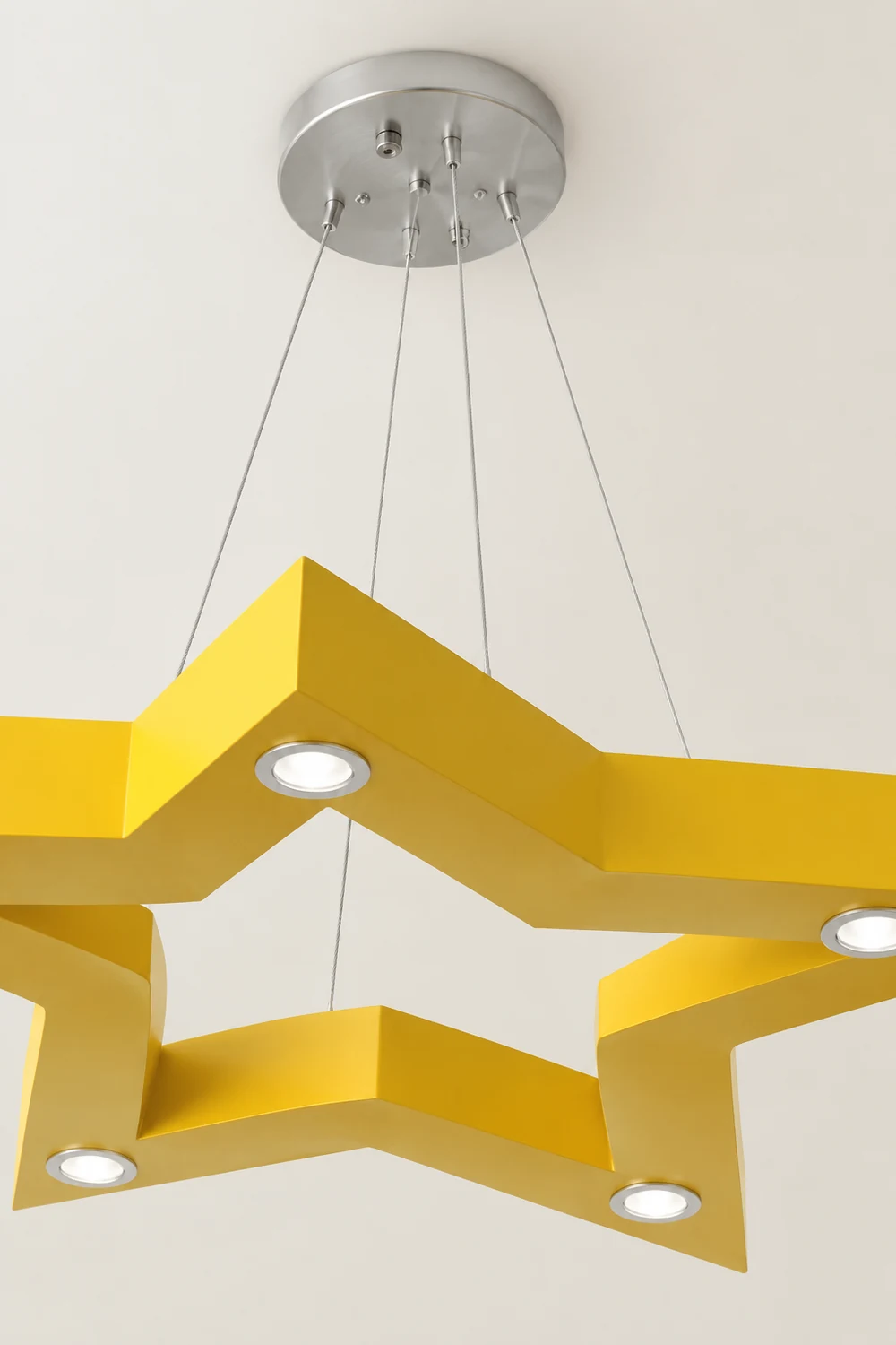 Minori Pendelleuchte Sterndesign, 4 Farben, 60CM Lang - Lumpaz