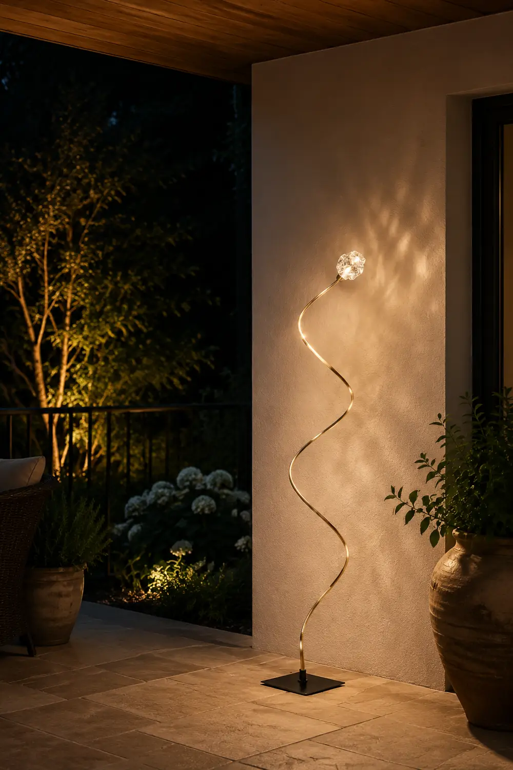 Bella Außenleuchte Blume, Höhe 70CM/100CM/130CM - Lumpaz