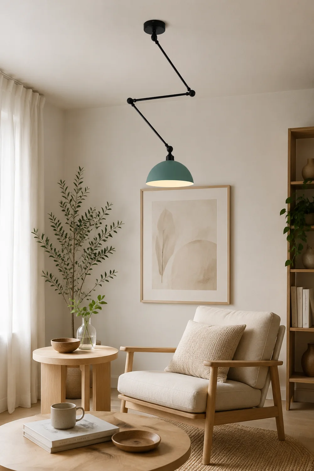 Minori Ausziehbar Pendelleuchte, 4 Farben, ∅30CM - Lumpaz