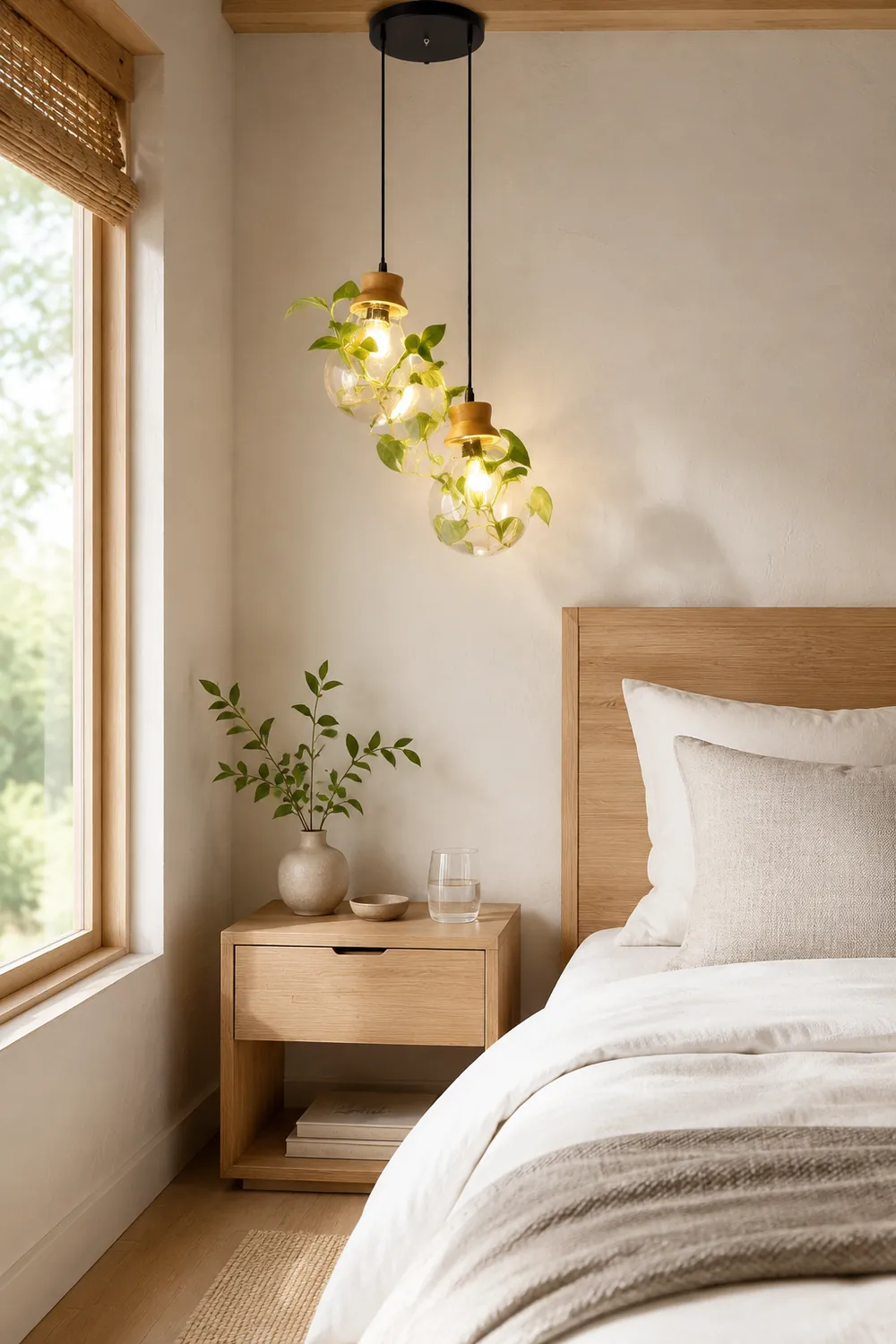 Nest Pendelleuchte Pflanzentopf-Cluster, 2 Farben/Shape, 1/3-flammig - Lumpaz