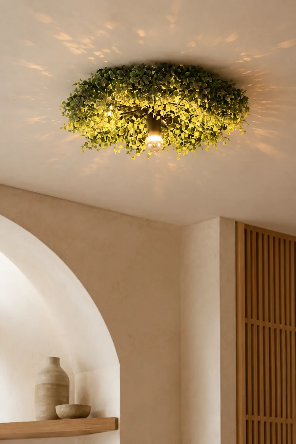 Nest Deckenleuchte, Pflanze, ∅45CM - Lumpaz