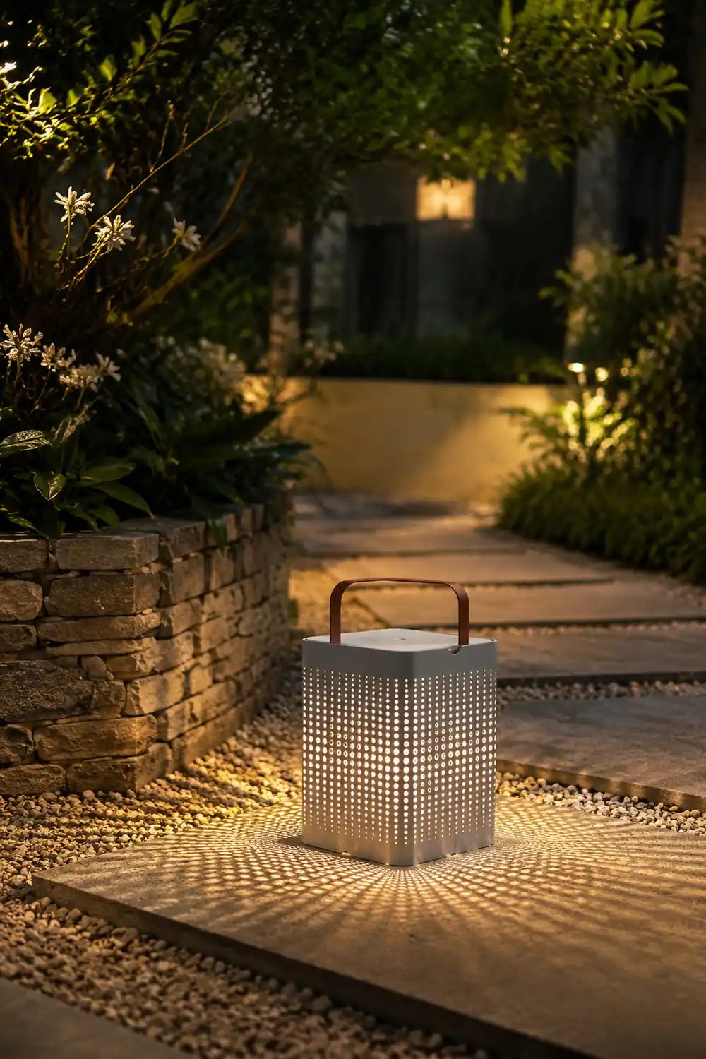 Orr Solar/Wiederaufladbar Außenstehleuchte, 41CM Lang - Lumpaz