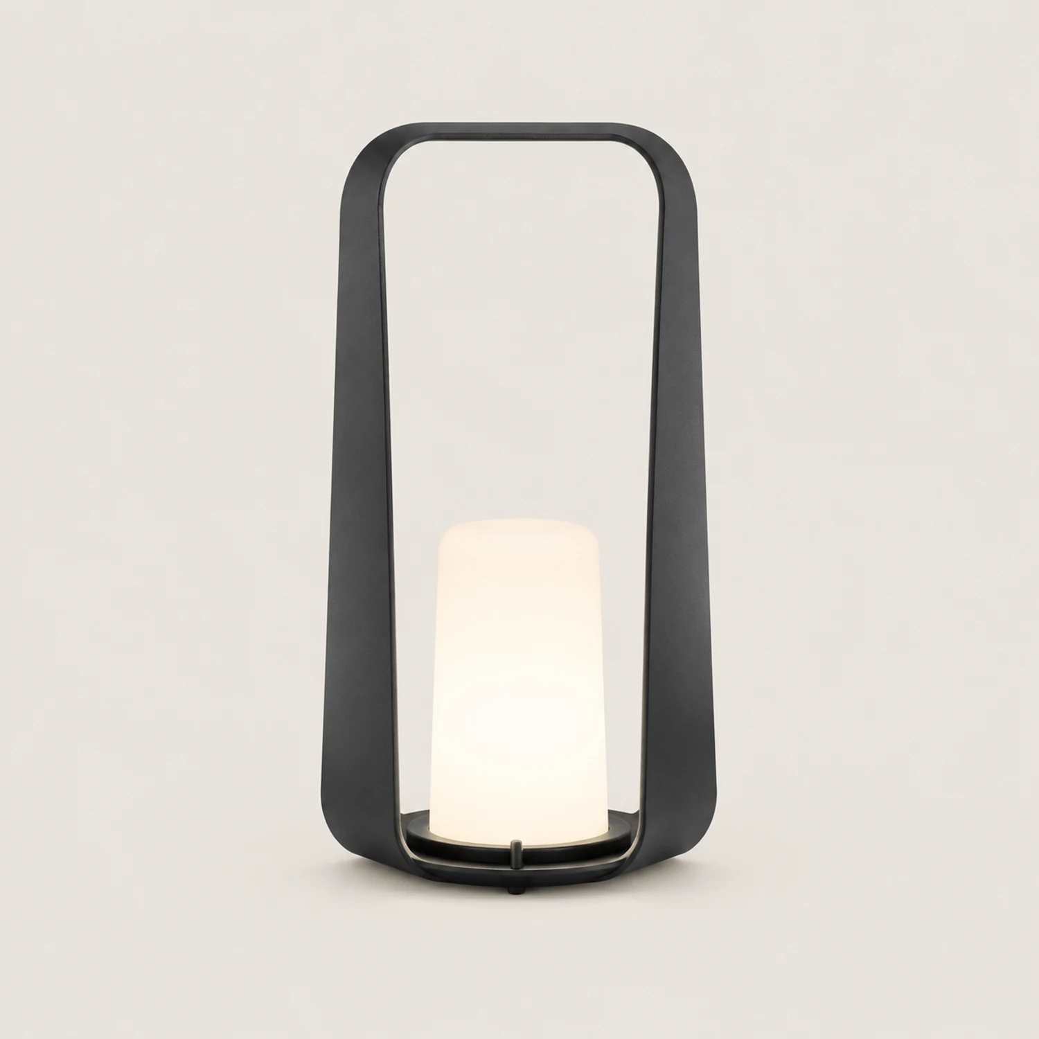 Orr Minimalistisch Wiederaufladbar Außenleuchte Kerzenform , 18CM Lang - Lumpaz