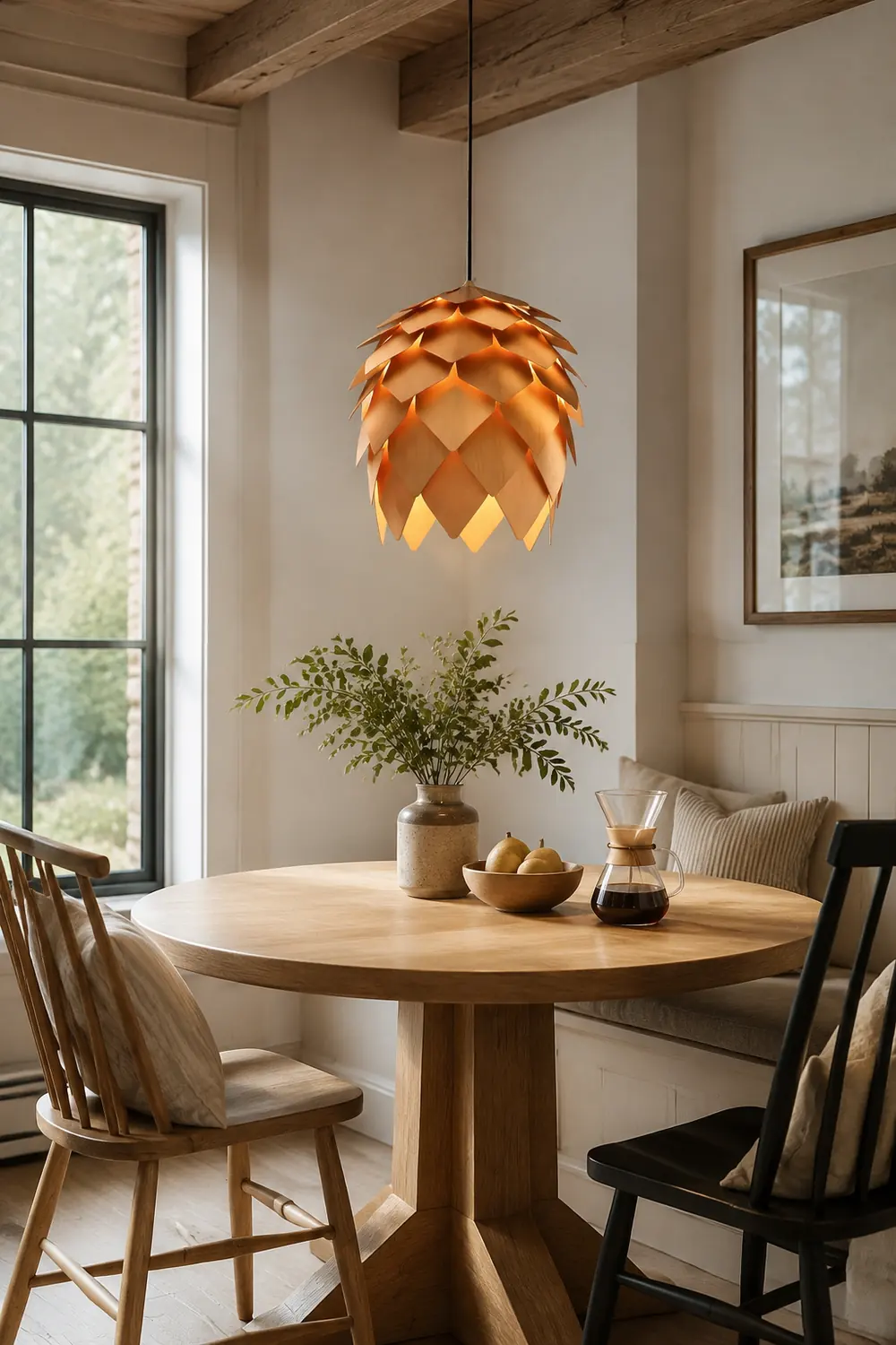 Ozawa Pendelleuchte Kiefernzapfen, ∅25/40/50/60CM - Lumpaz