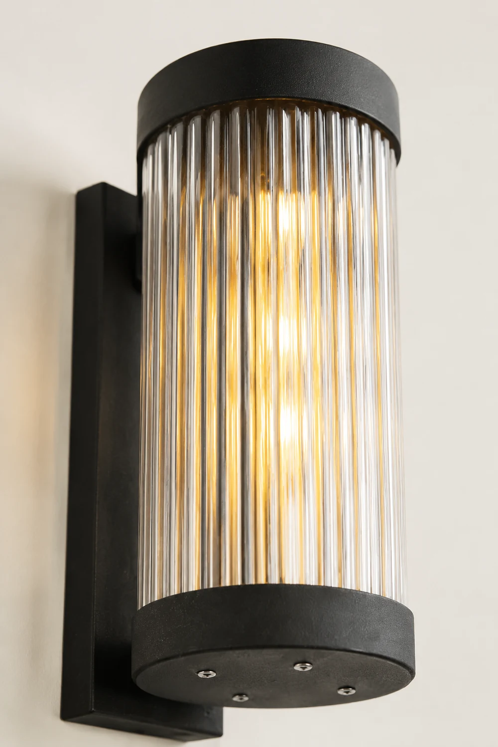 Orr Außenwandleuchte Halbzylindrisch, 40CM/67CM Lang - Lumpaz
