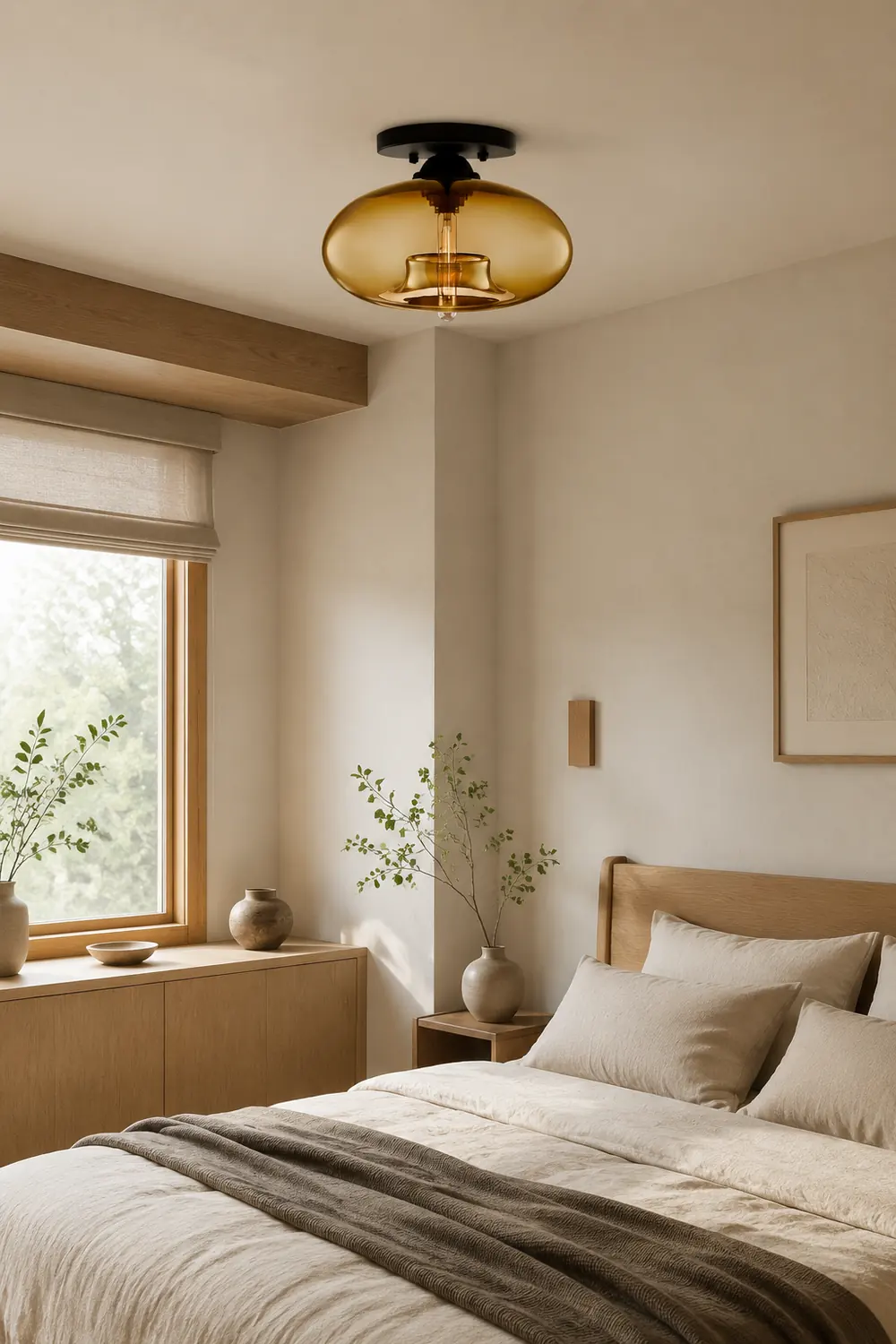 Sanna Industriell Deckenleuchte, 5 Farben, ∅30CM - Lumpaz