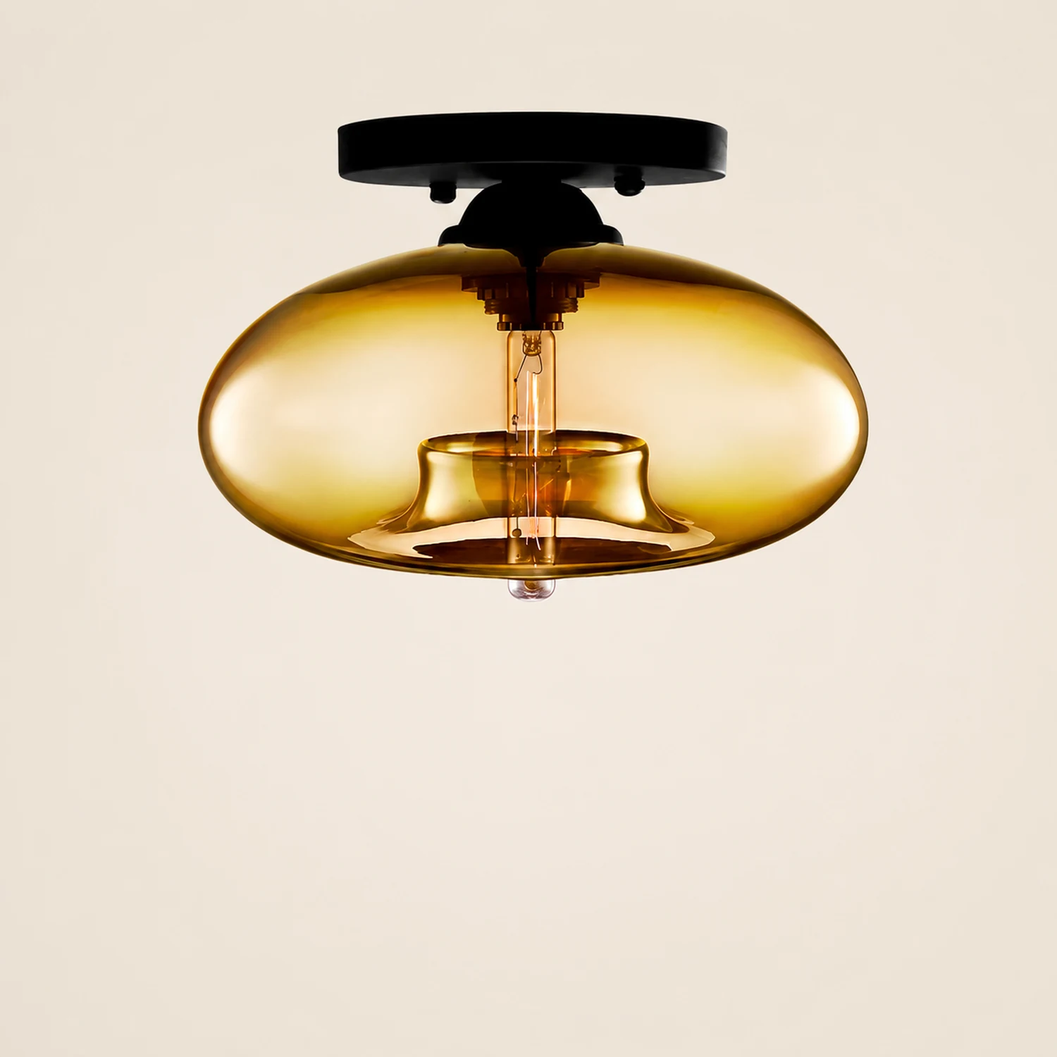 Sanna Industriell Deckenleuchte, 5 Farben, ∅30CM - Lumpaz