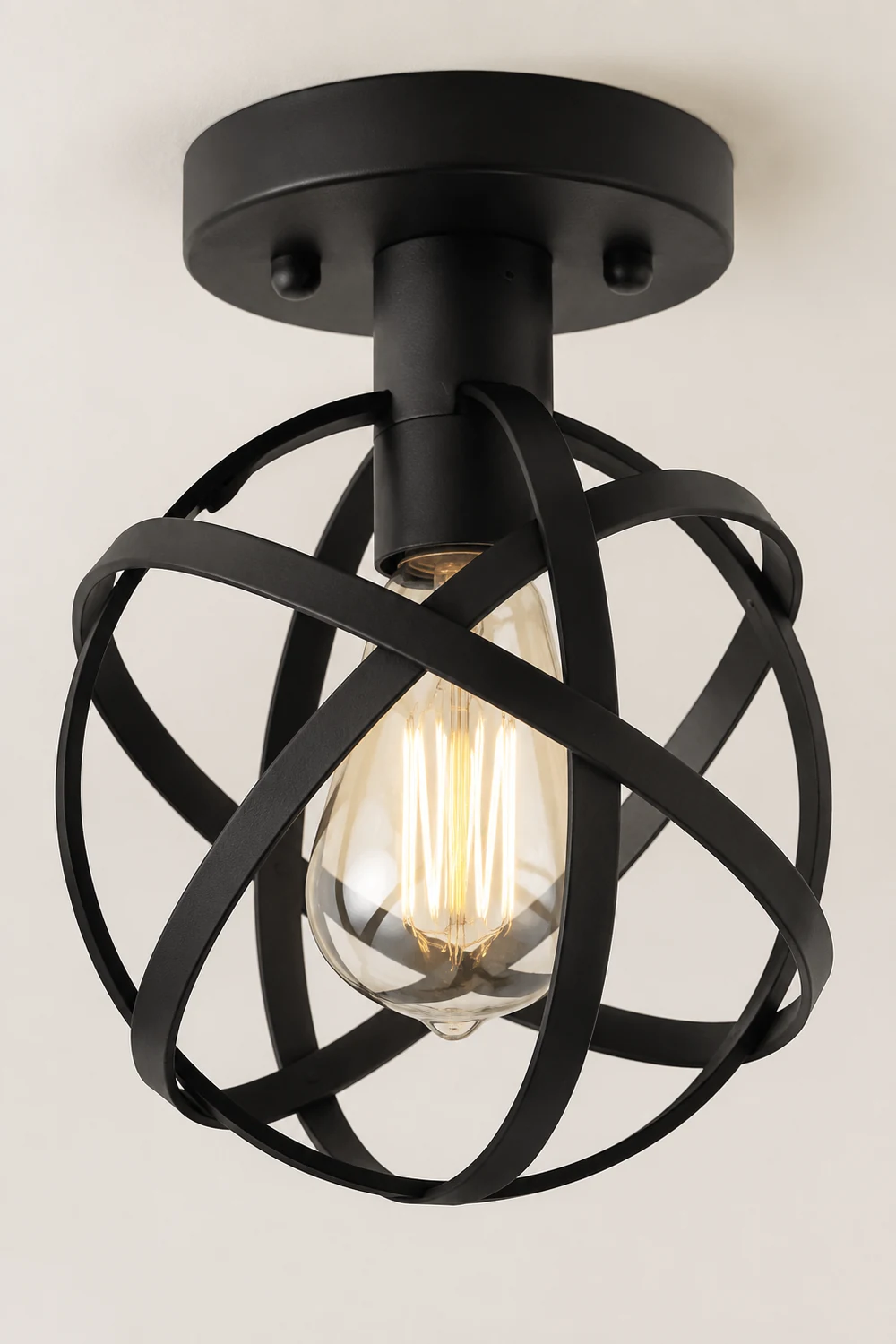 Herbert Deckenleuchte Retro-Kugel, ∅20CM - Lumpaz
