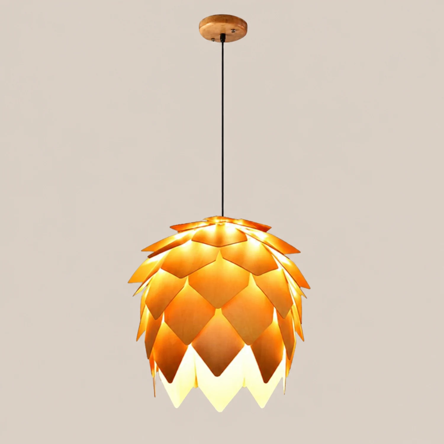 Ozawa Pendelleuchte Kiefernzapfen, ∅25/40/50/60CM - Lumpaz