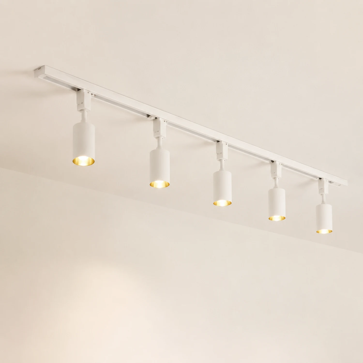 Freja Deckenstrahler Röhrenbahn, S/L, 2 Farben, 2/3/4/5-flammig - Lumpaz